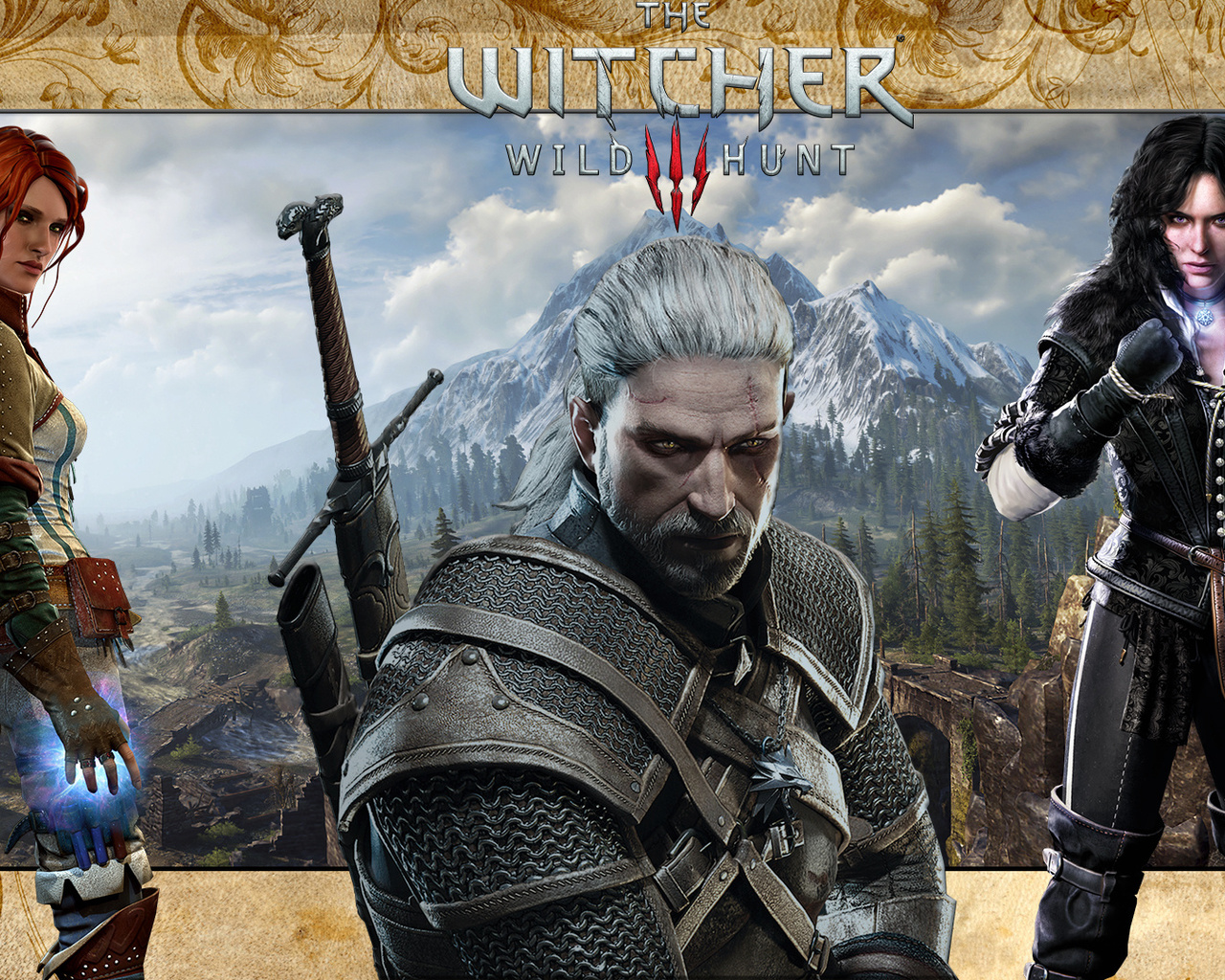 witcher3, ,  , , , , , , the witcher 3 wild hunt, yennefer, triss