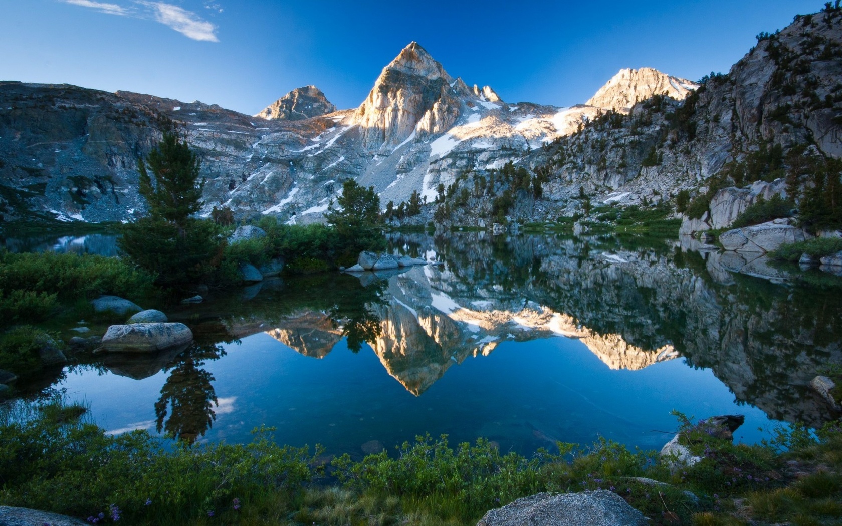 lake, mountain, tree, forest, water, sky, blue, beautiful