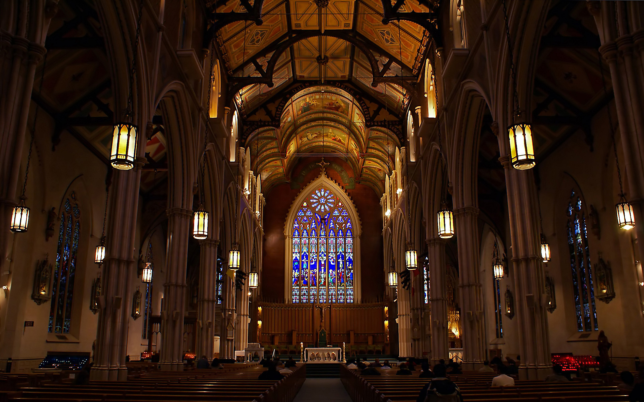 Cathedral church. Часовня королевского колледжа Кембридж.