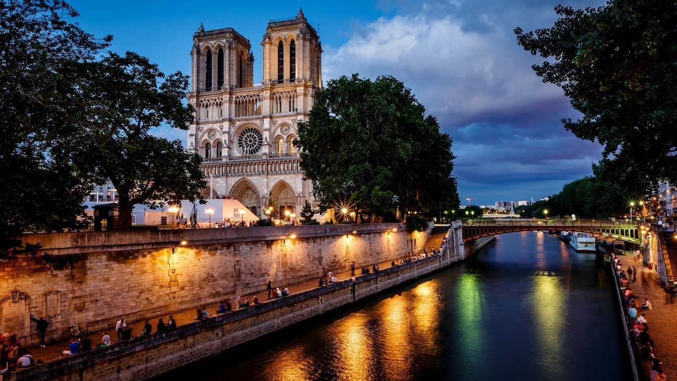 paris, france, ---, notre dame de paris