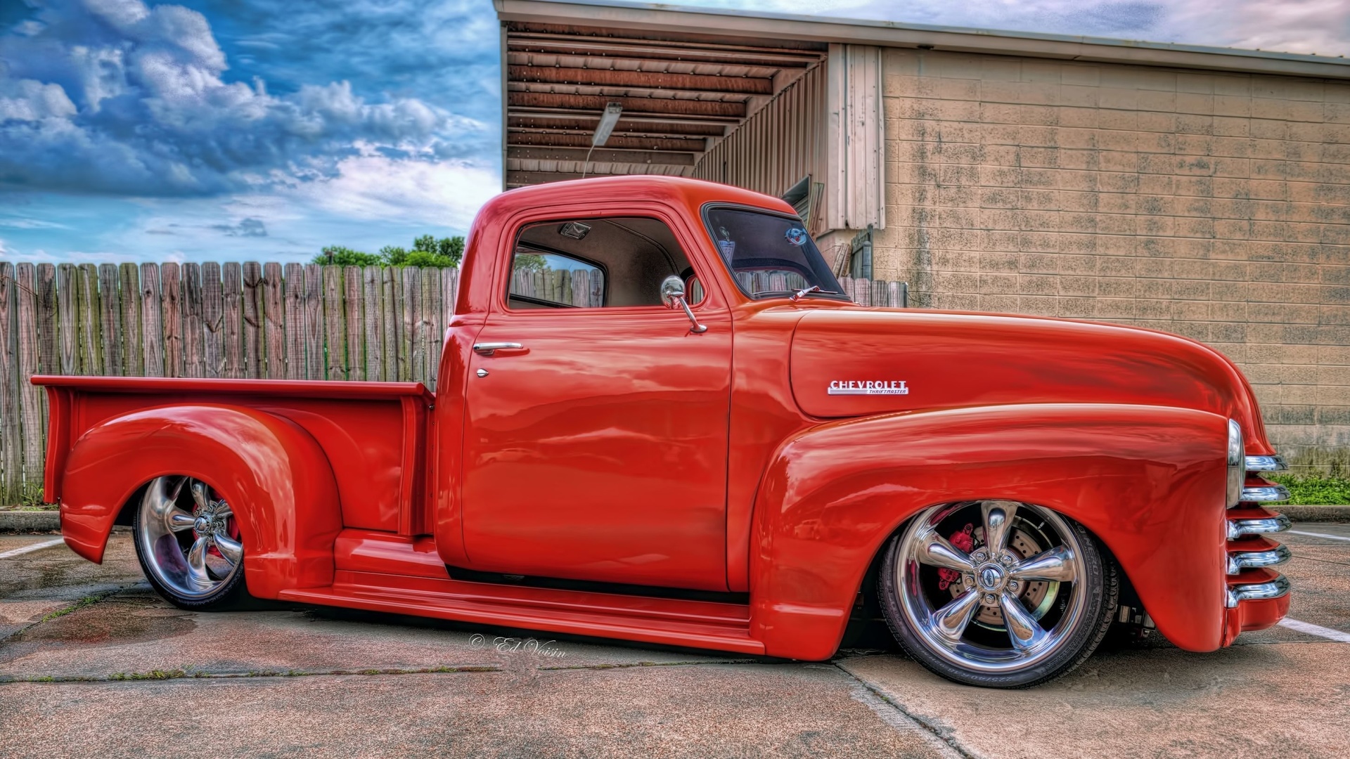 hdr, chevy, lowrider, red, , 