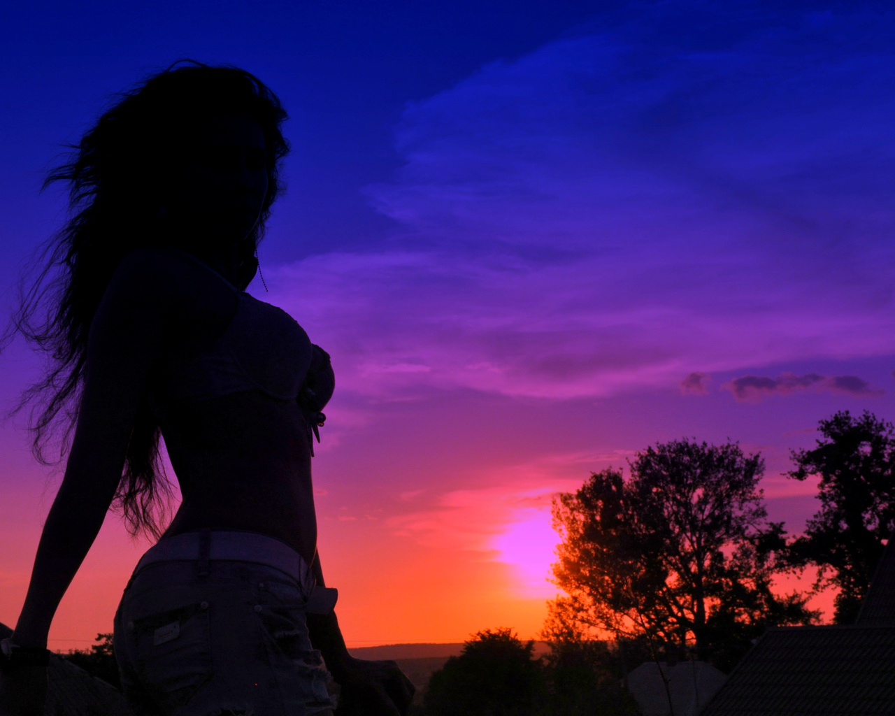 kaitov daria, sunset, sun, , , , girl, sunset, sky