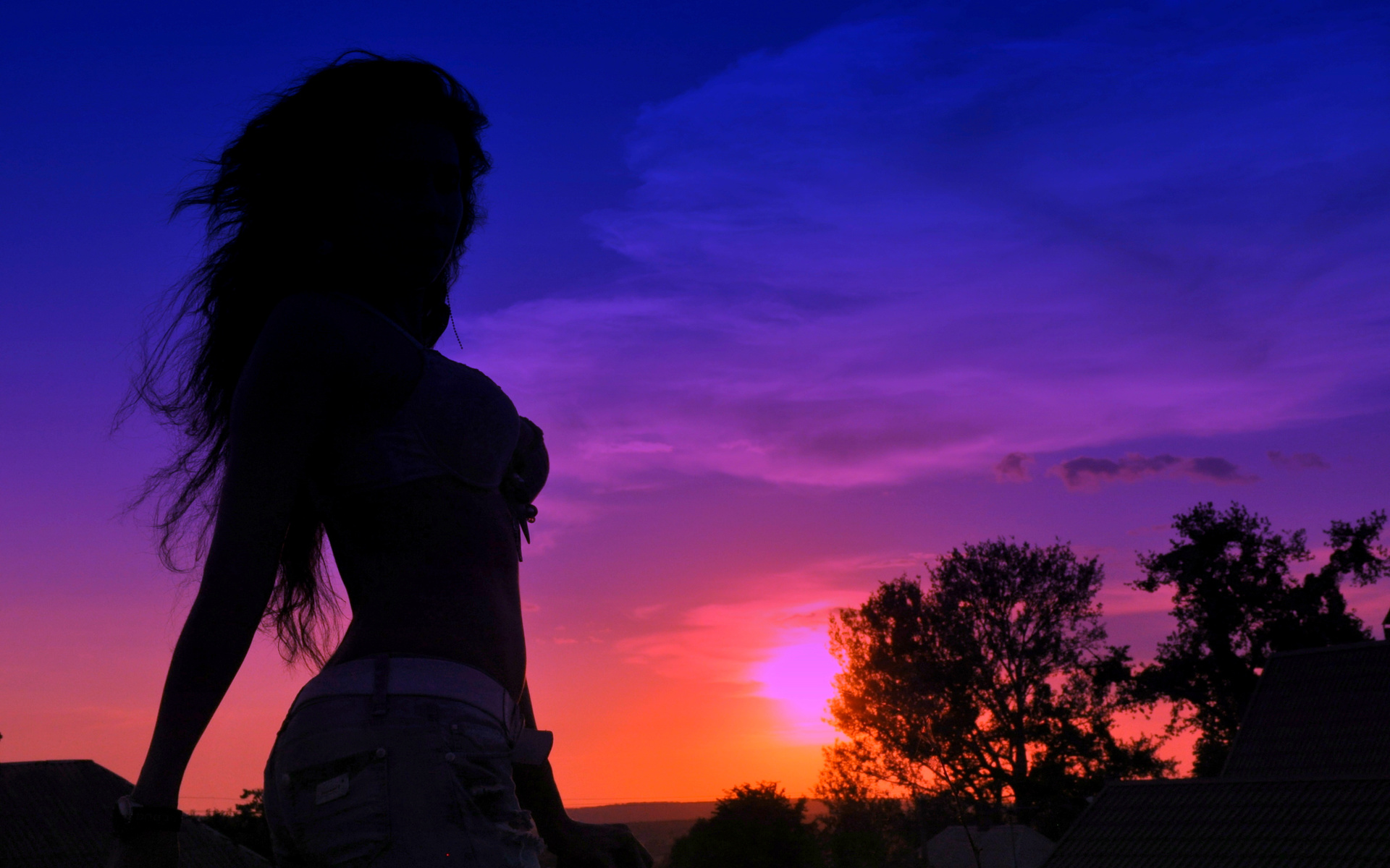 kaitov daria, sunset, sun, , , , girl, sunset, sky