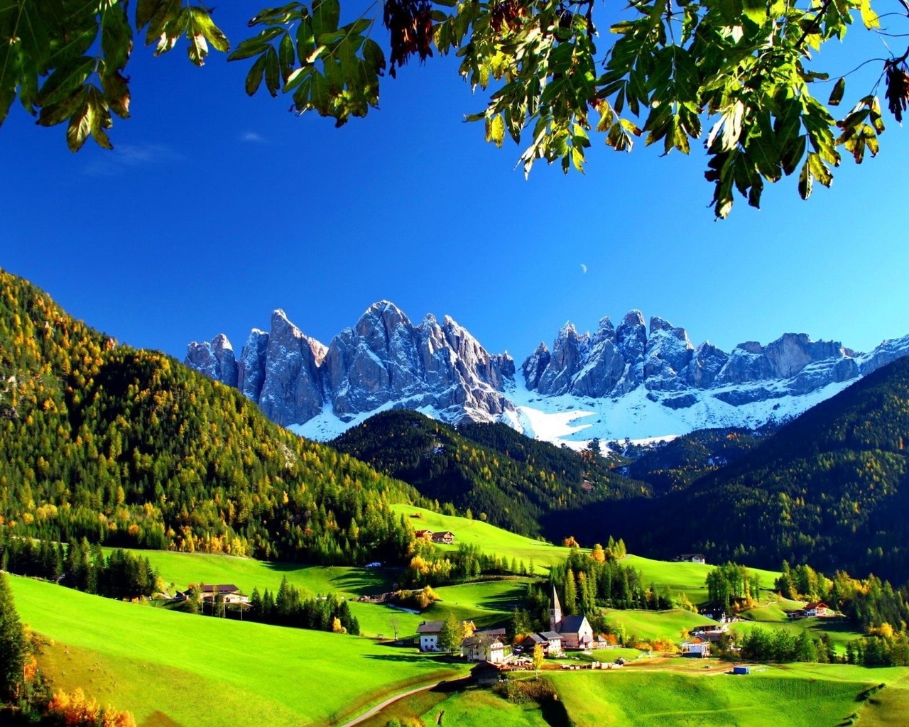 valdifunes, italy, green, mountain