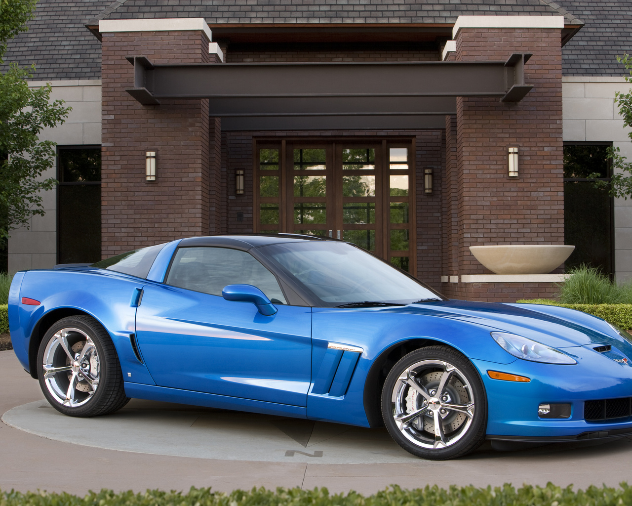 chevrolet, corvette, c6, grand sport, 2010