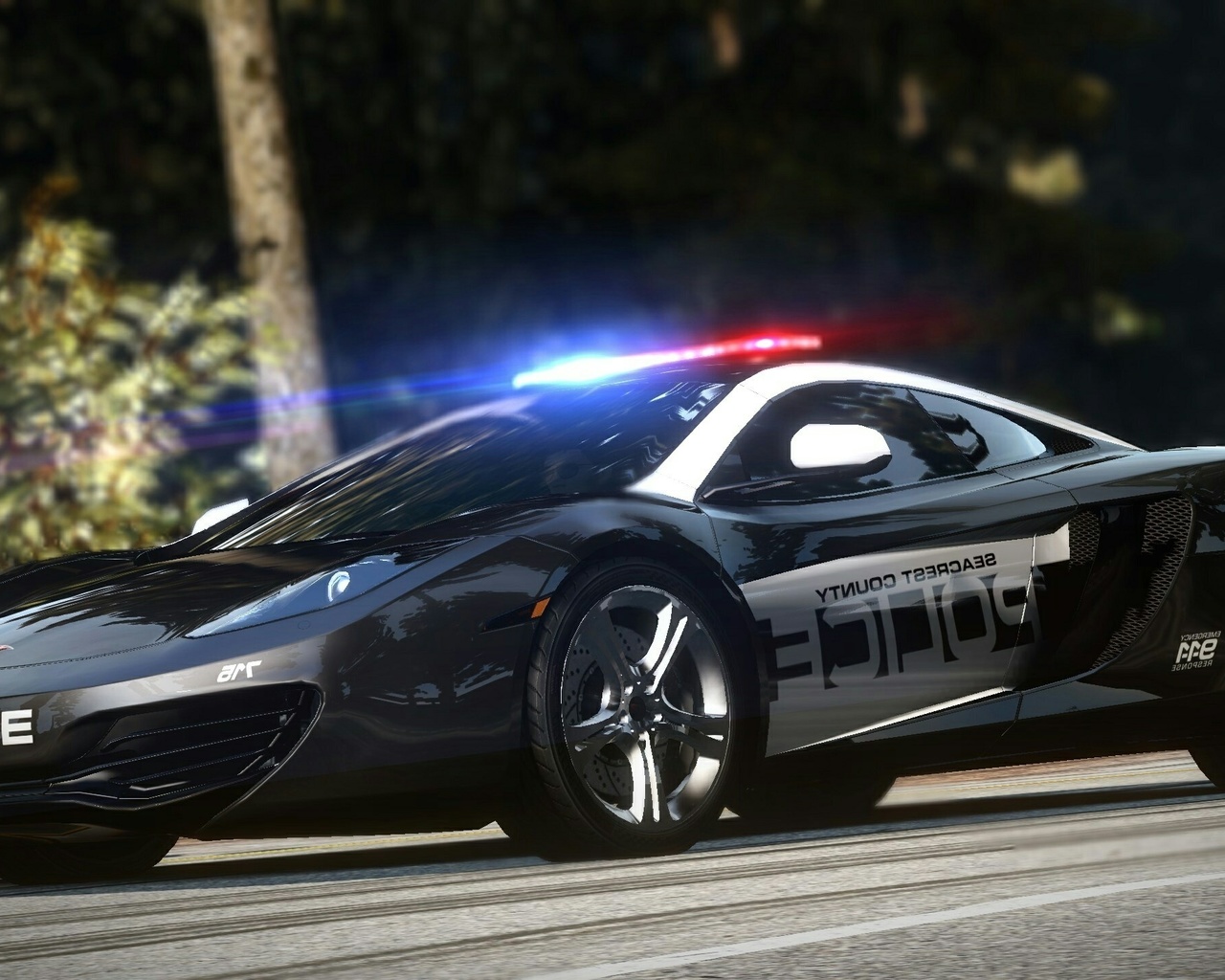 mclaren, wheelbarrow, police, cop