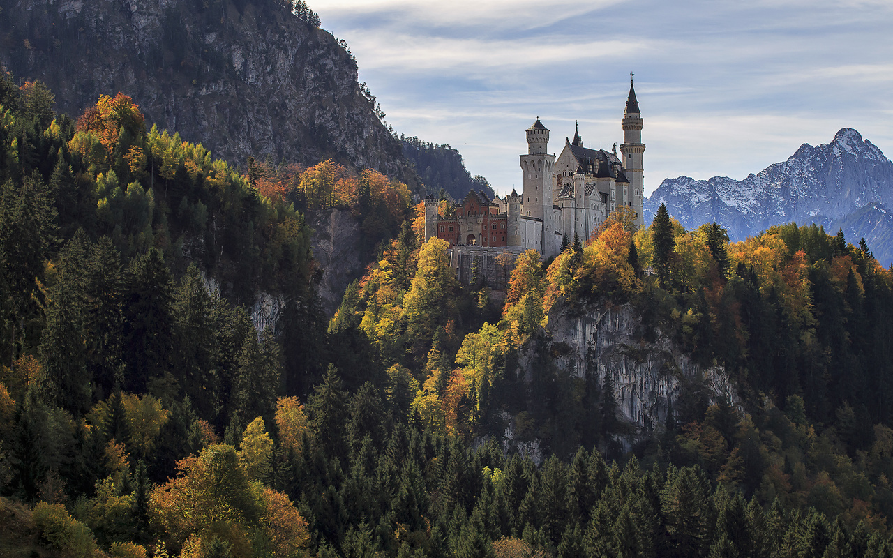  , , , neuschwanstein castle, bayern, germany