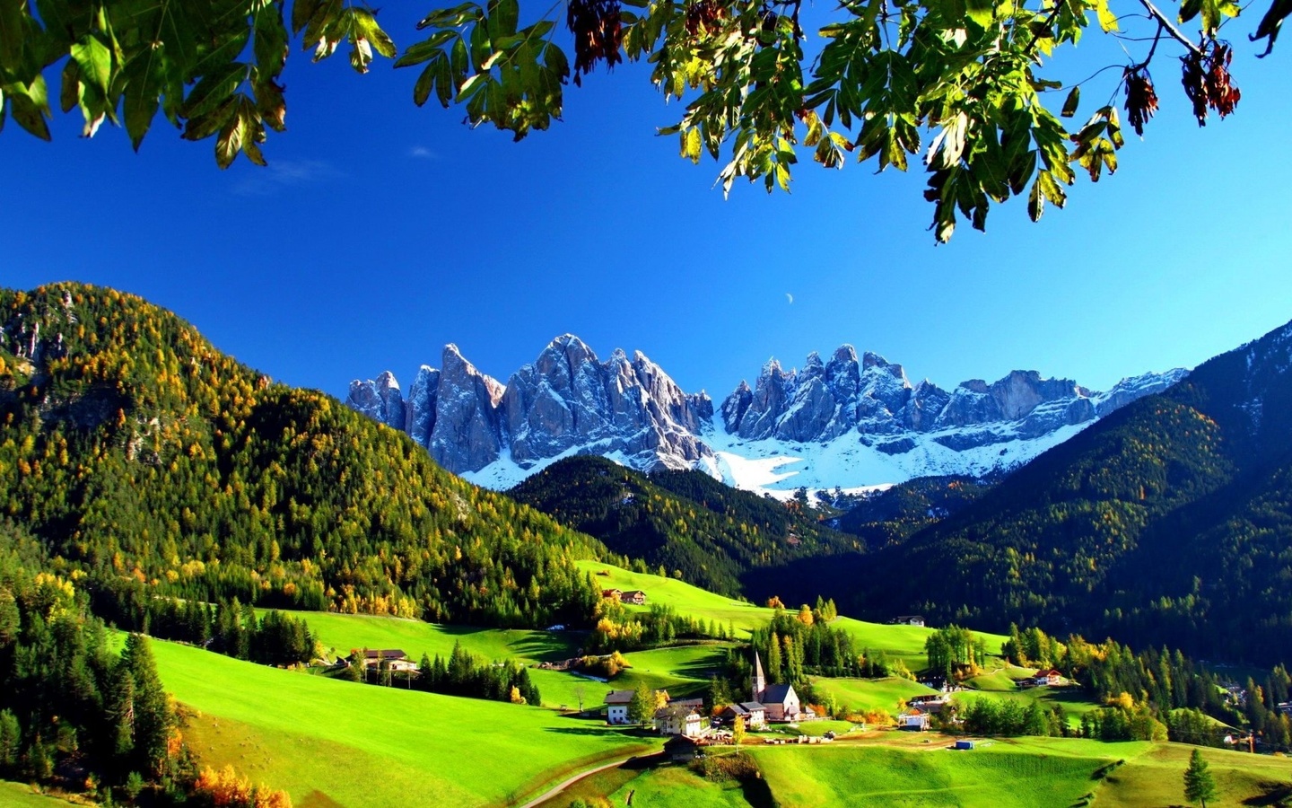 valdifunes, italy, green, mountain