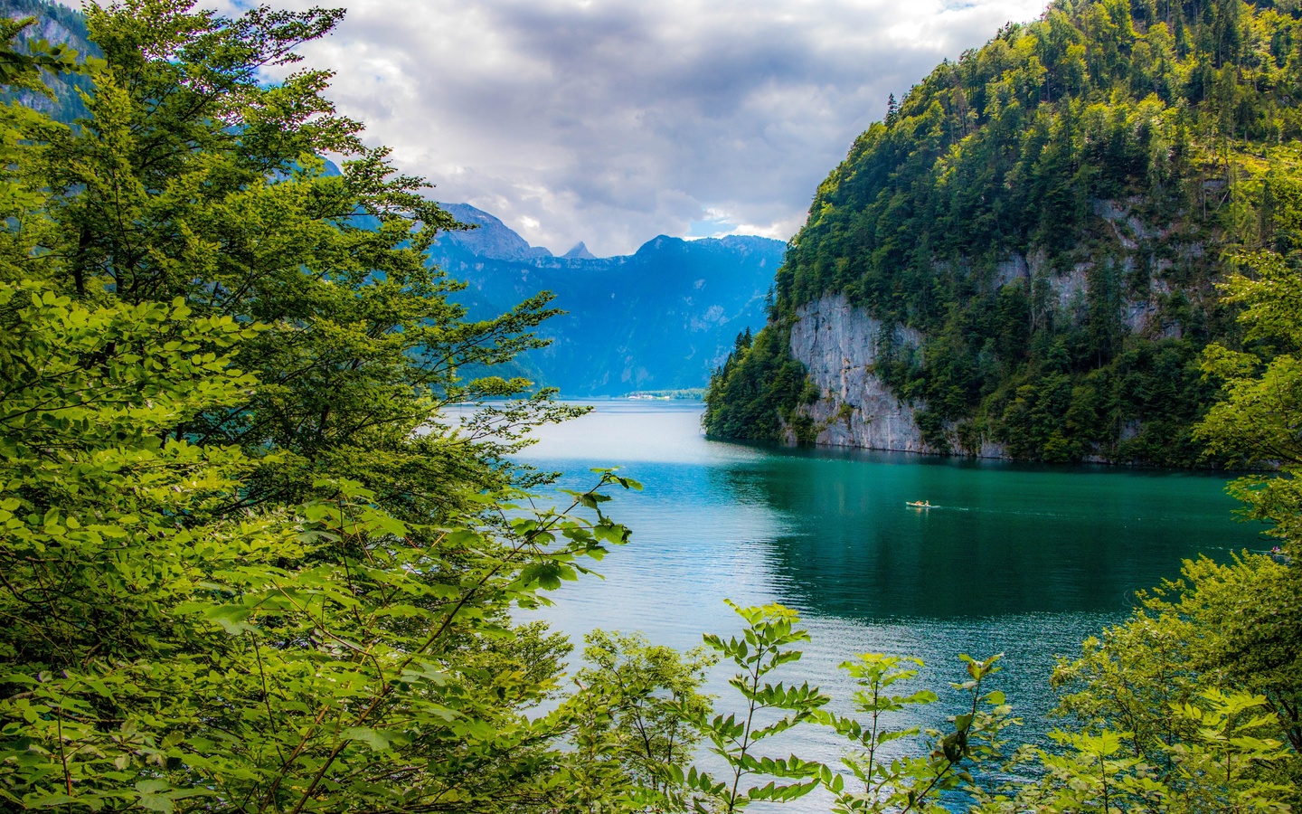 bavarian alps, bavaria, germany, lake konigssee, bavarian alps, bayern, germany, lake, mountains, trees