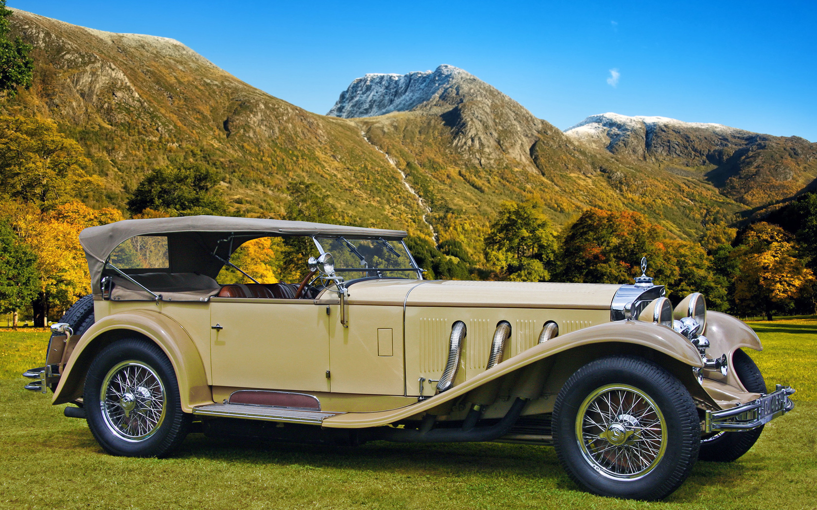 mercedes-benz, ss 38-250 hp sport tourer, 1930