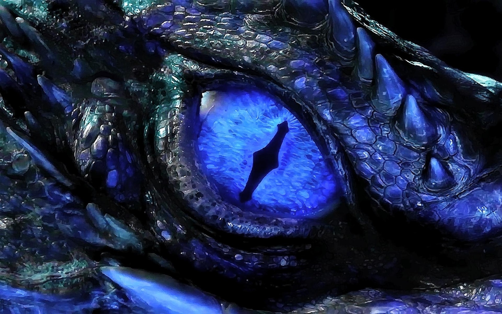 dragon eye, 3d, art