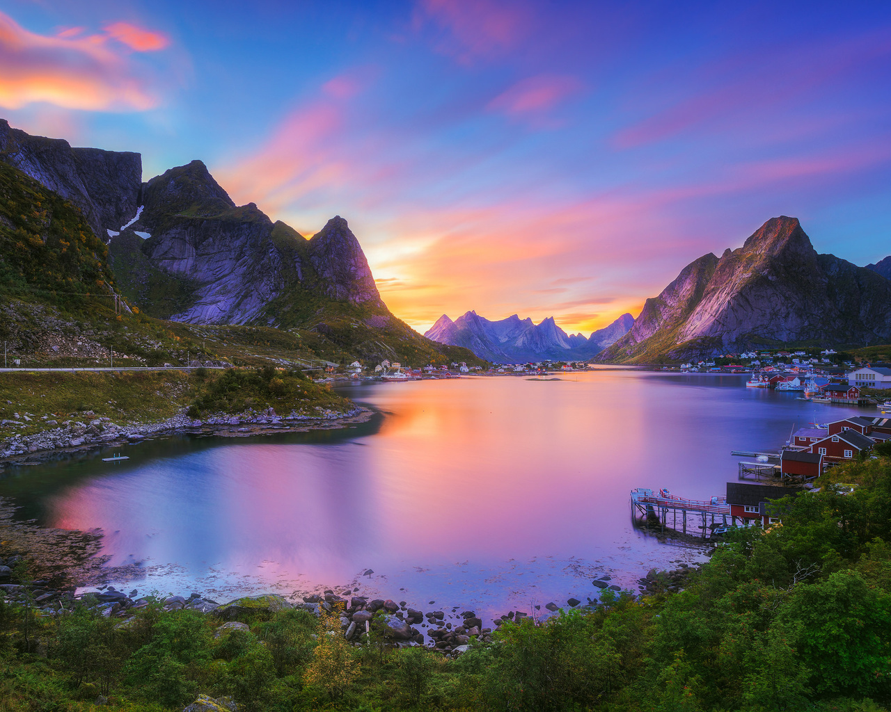 reine, nordland,   , gravdalsbukta, , 