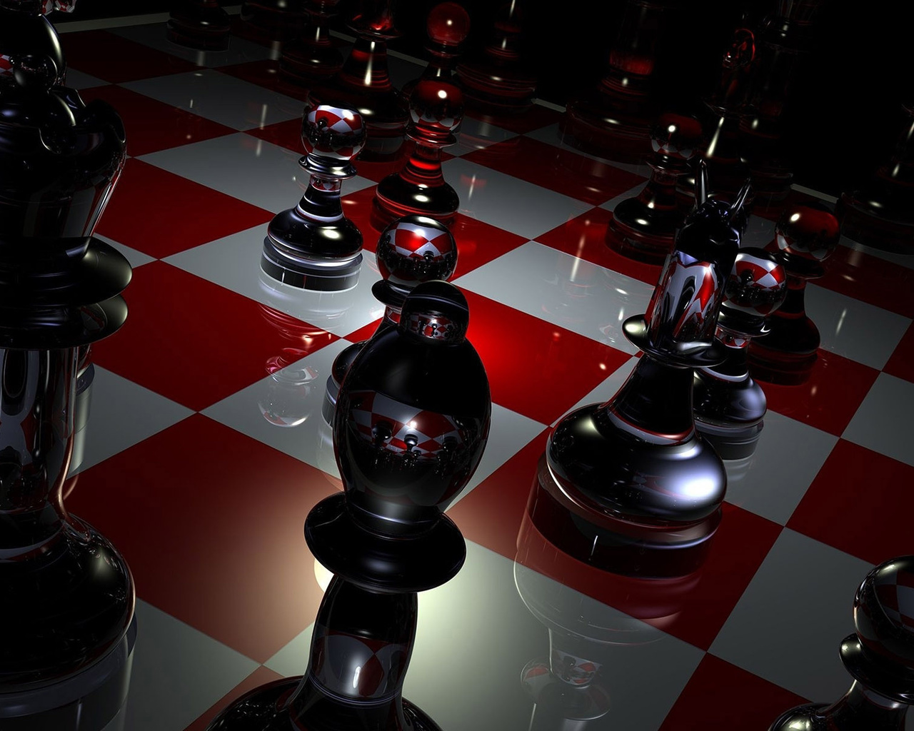 modern chess, 3d