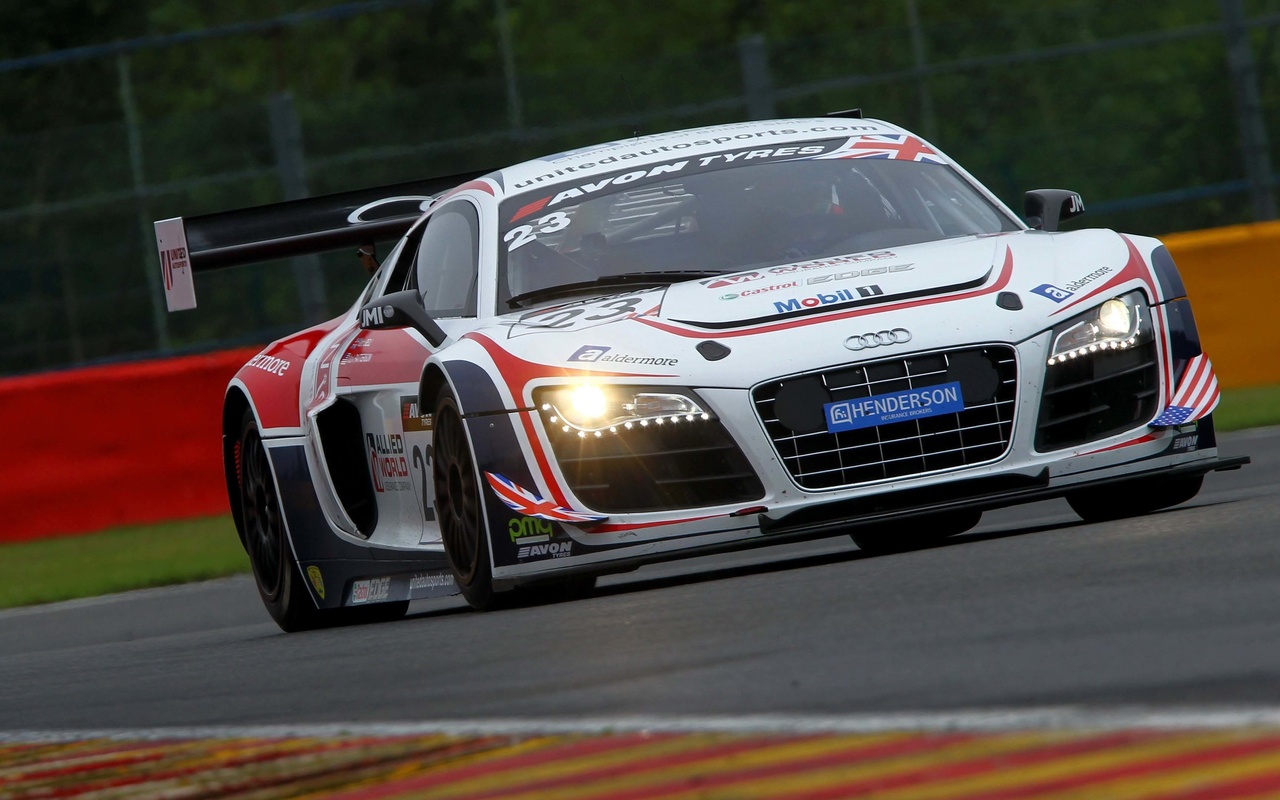 audi, r8, race car, 