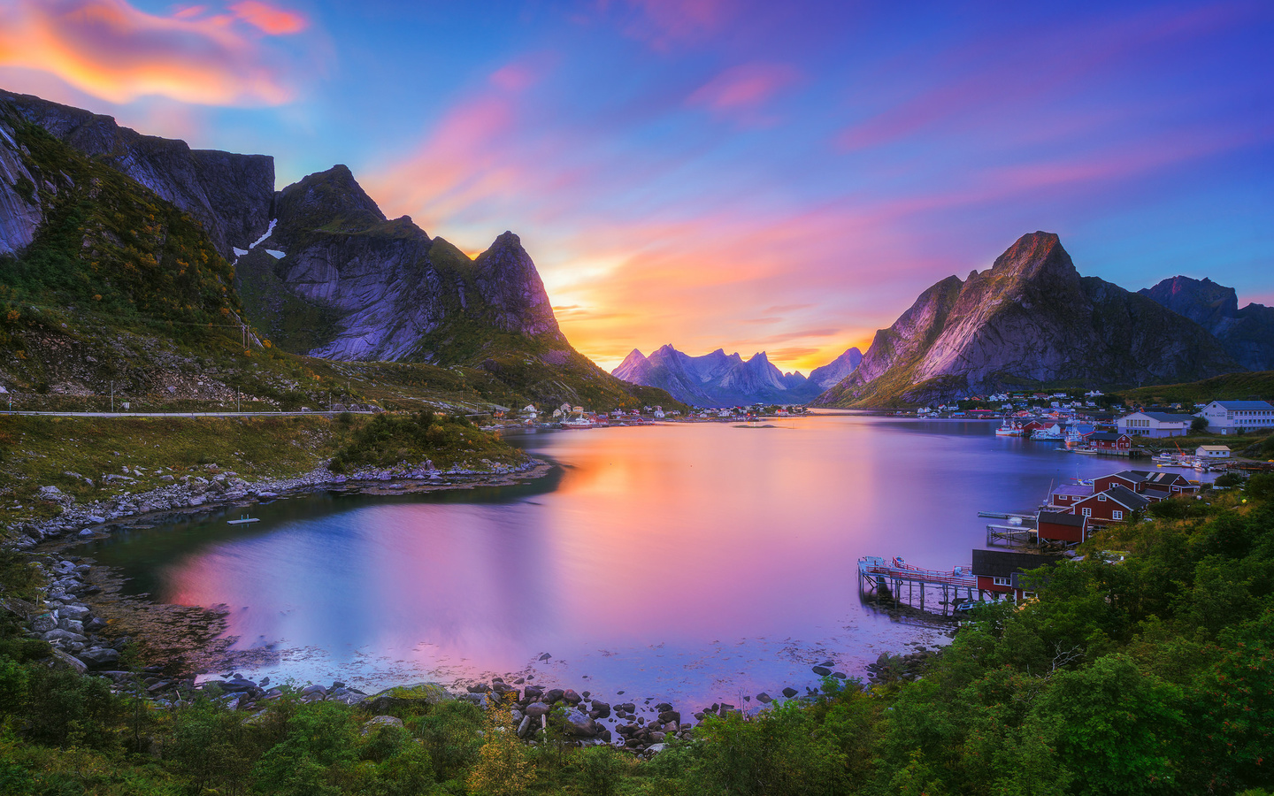 reine, nordland,   , gravdalsbukta, , 