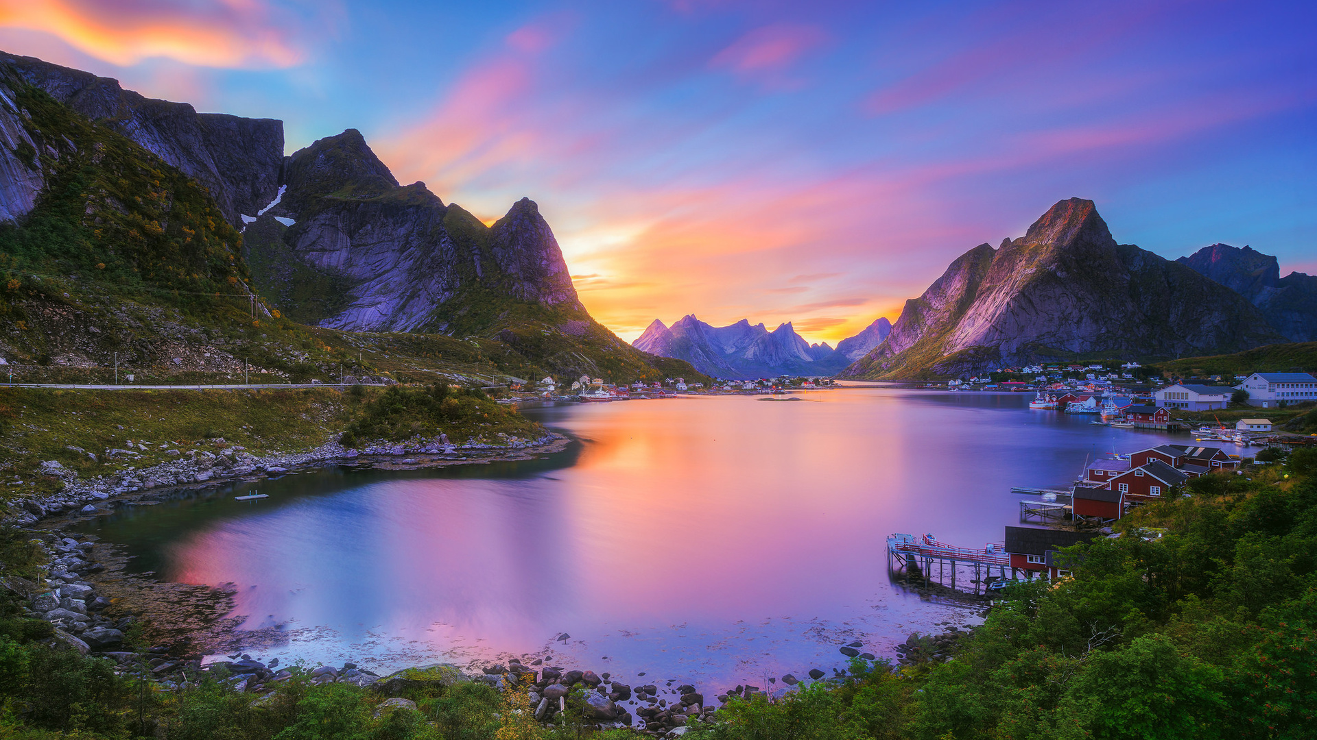 reine, nordland,   , gravdalsbukta, , 