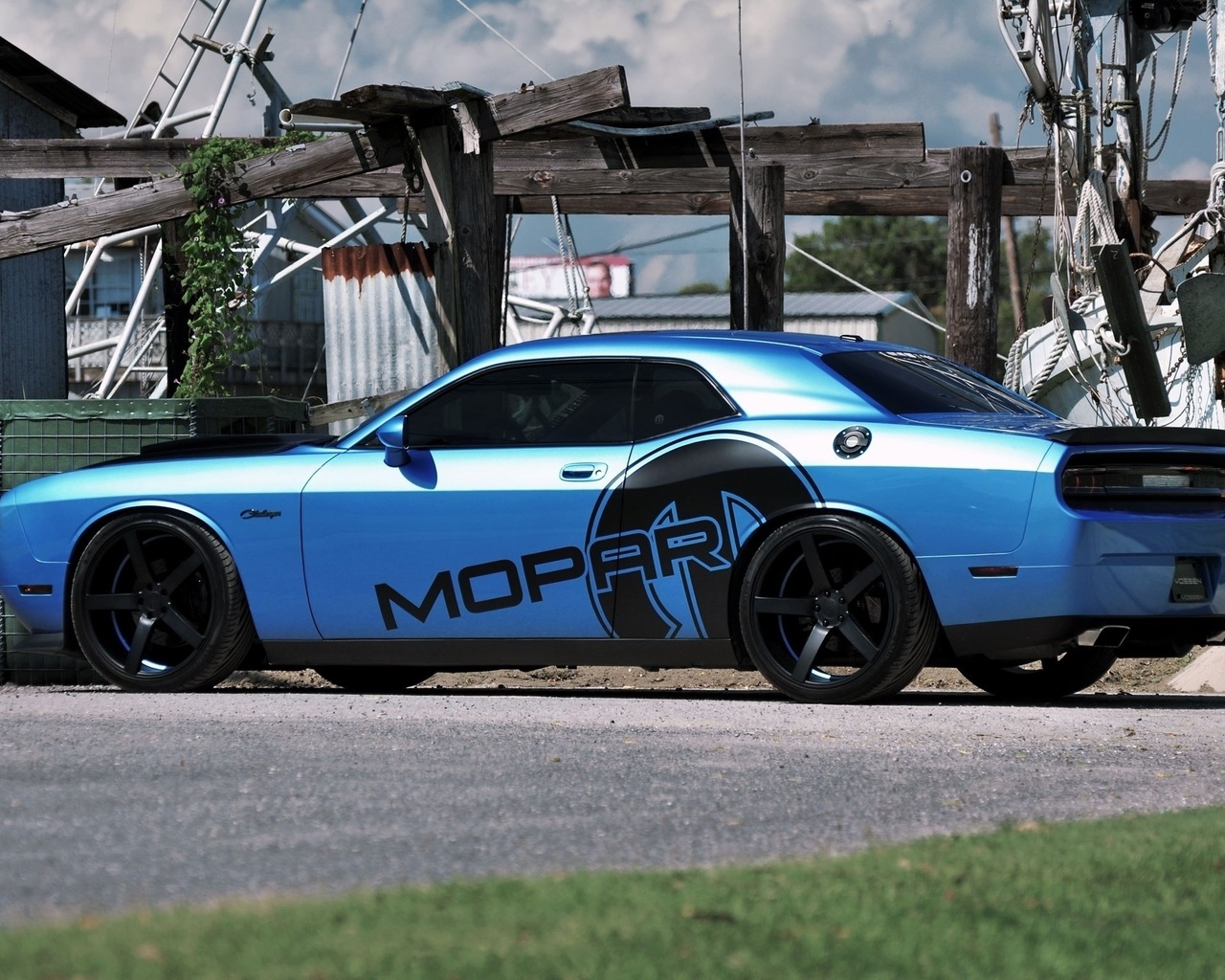 dodge challenger, car, wheelbarrow, cars, machinery, car