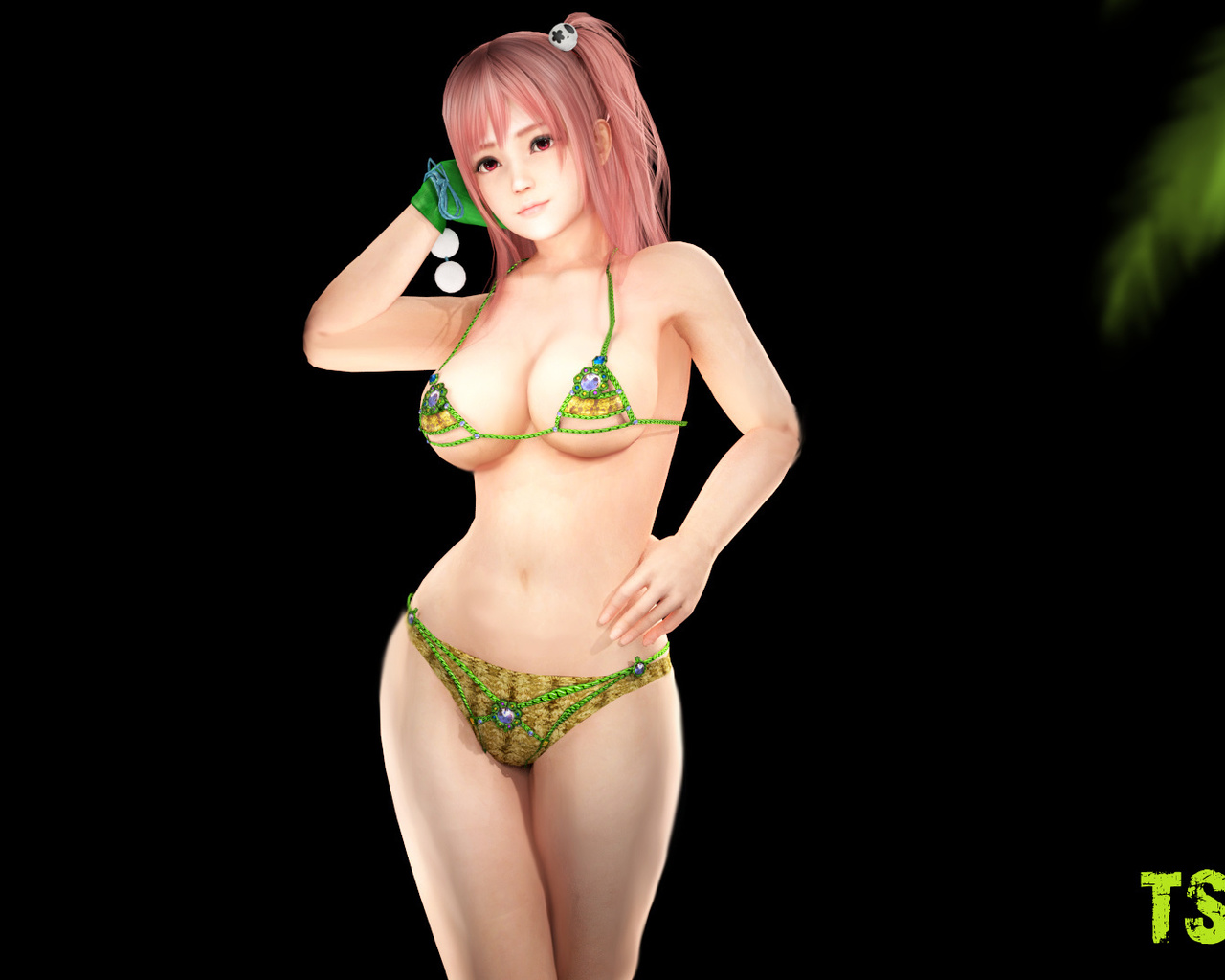 honoka, dead or alive, doa, sexy, 3d, 