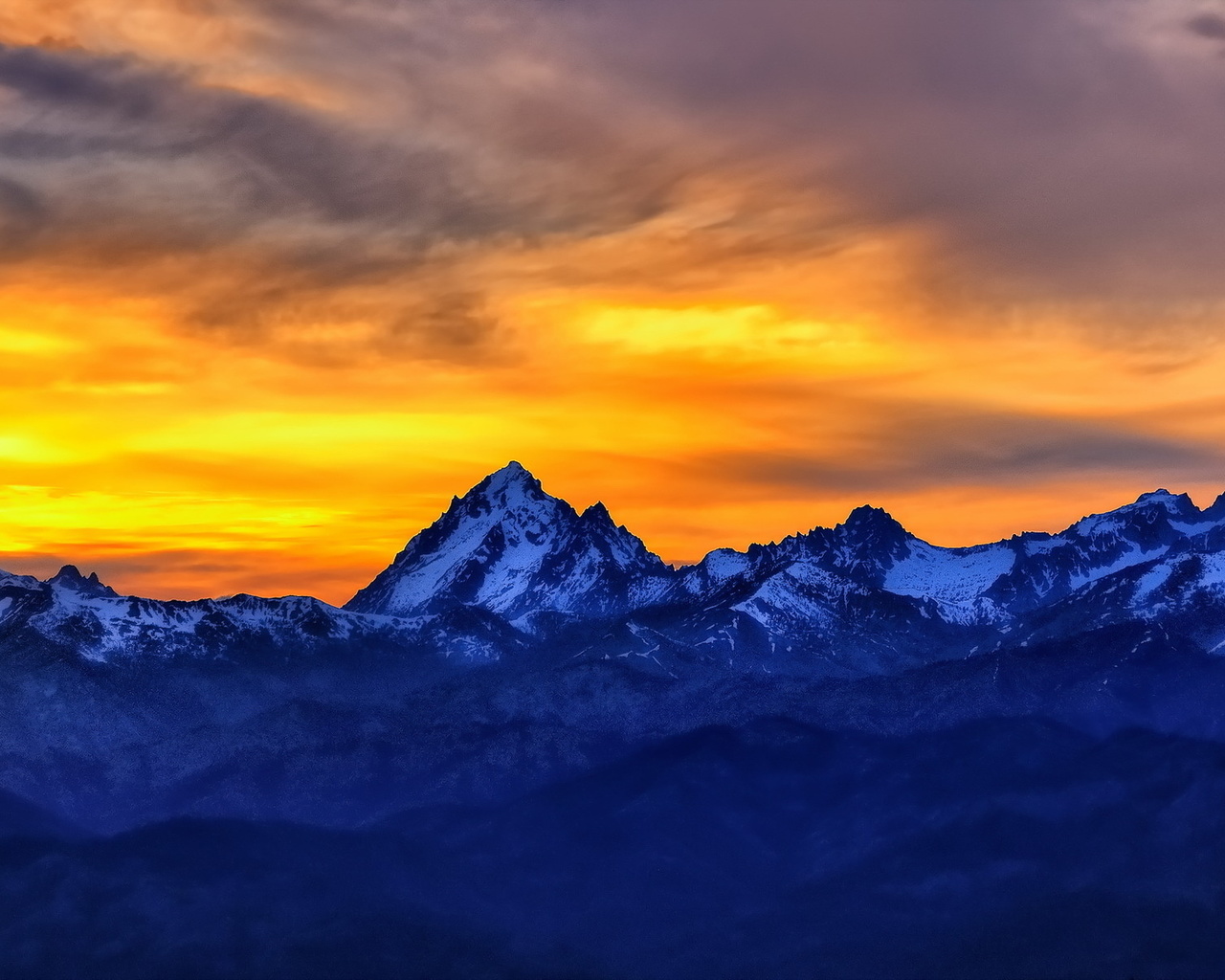 table mountain, sunset, dusk, fire and ice