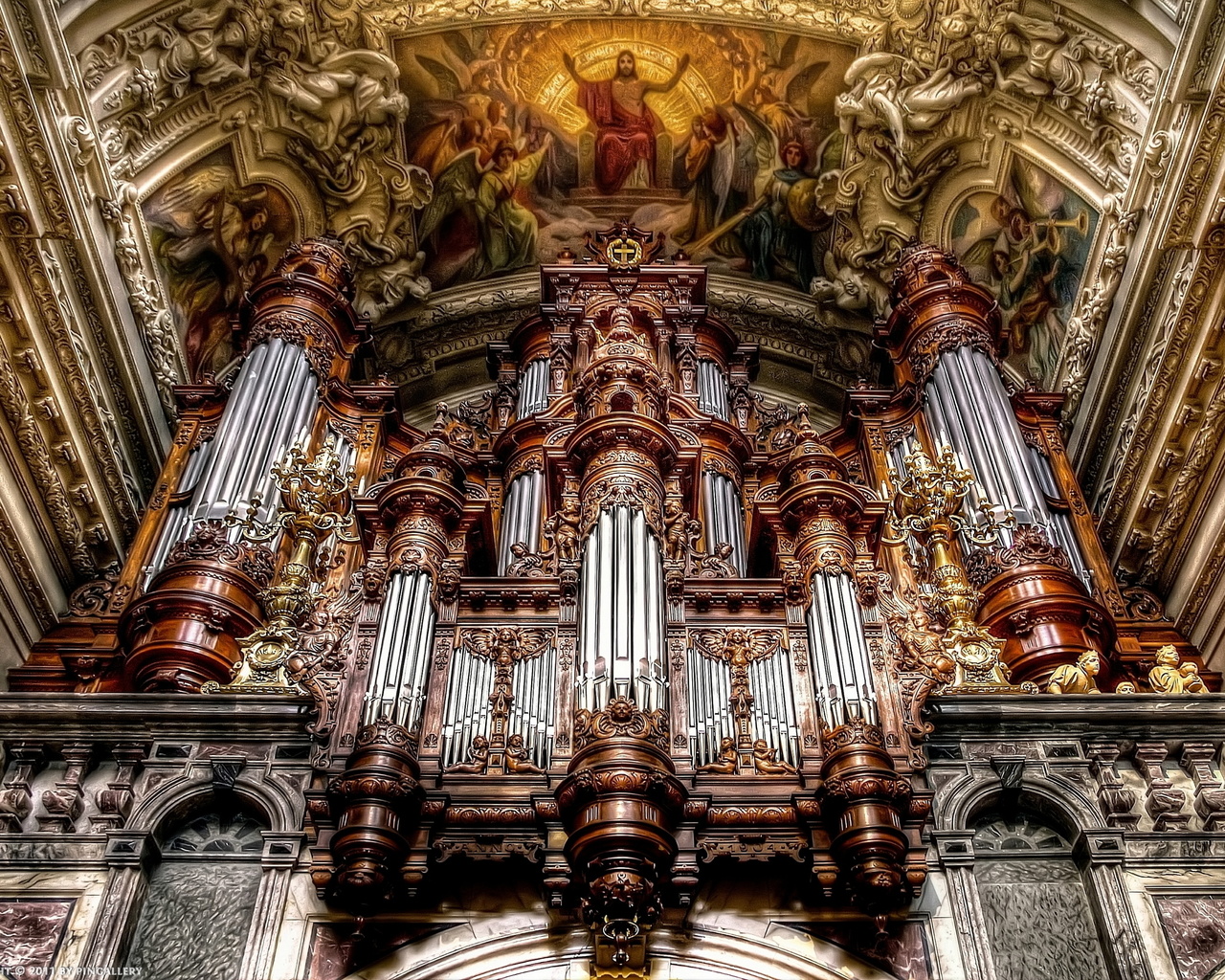 berlin cathedral - inside, pingallery, photography