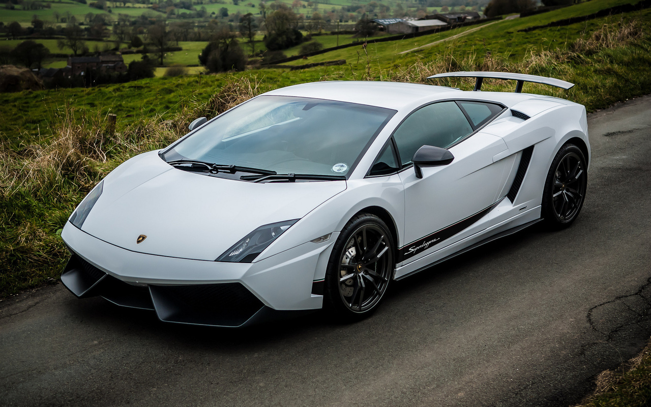 lamborghini, gallardo superleggera, lp570-4, white, ,  , ,  , , 