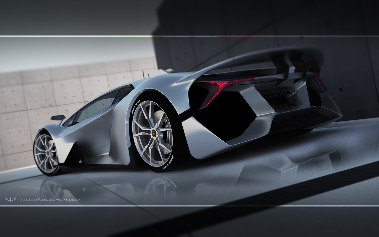 digital art, 3 dimensional art, vehicles, terrestrial, wizzoo7, huracan, hybrid, hypercar, lamborghini, supercar, aventador