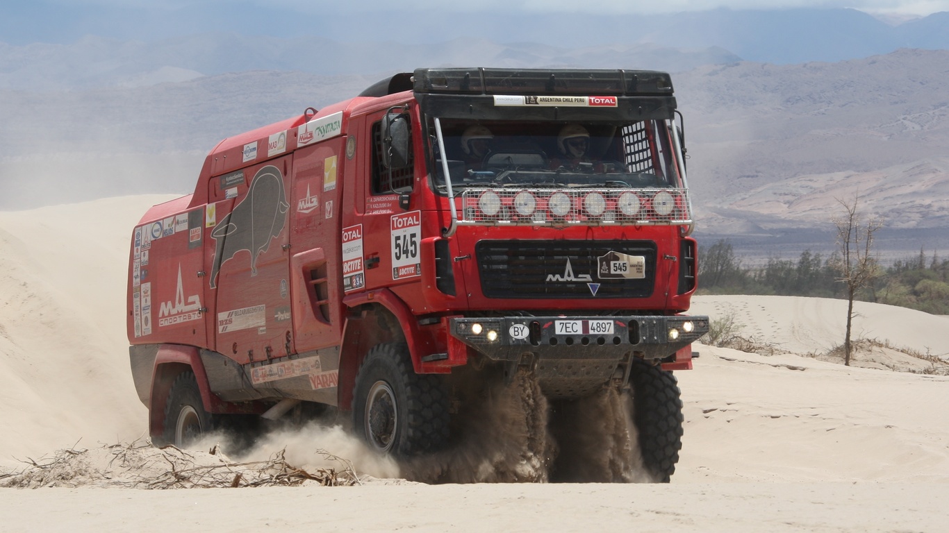 dakar, rally, maz