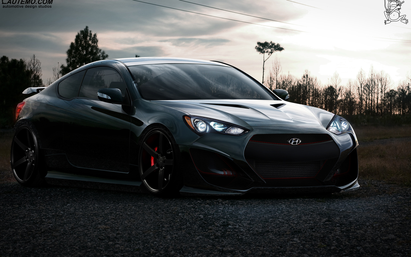 hyundai, genesis, coupe, 