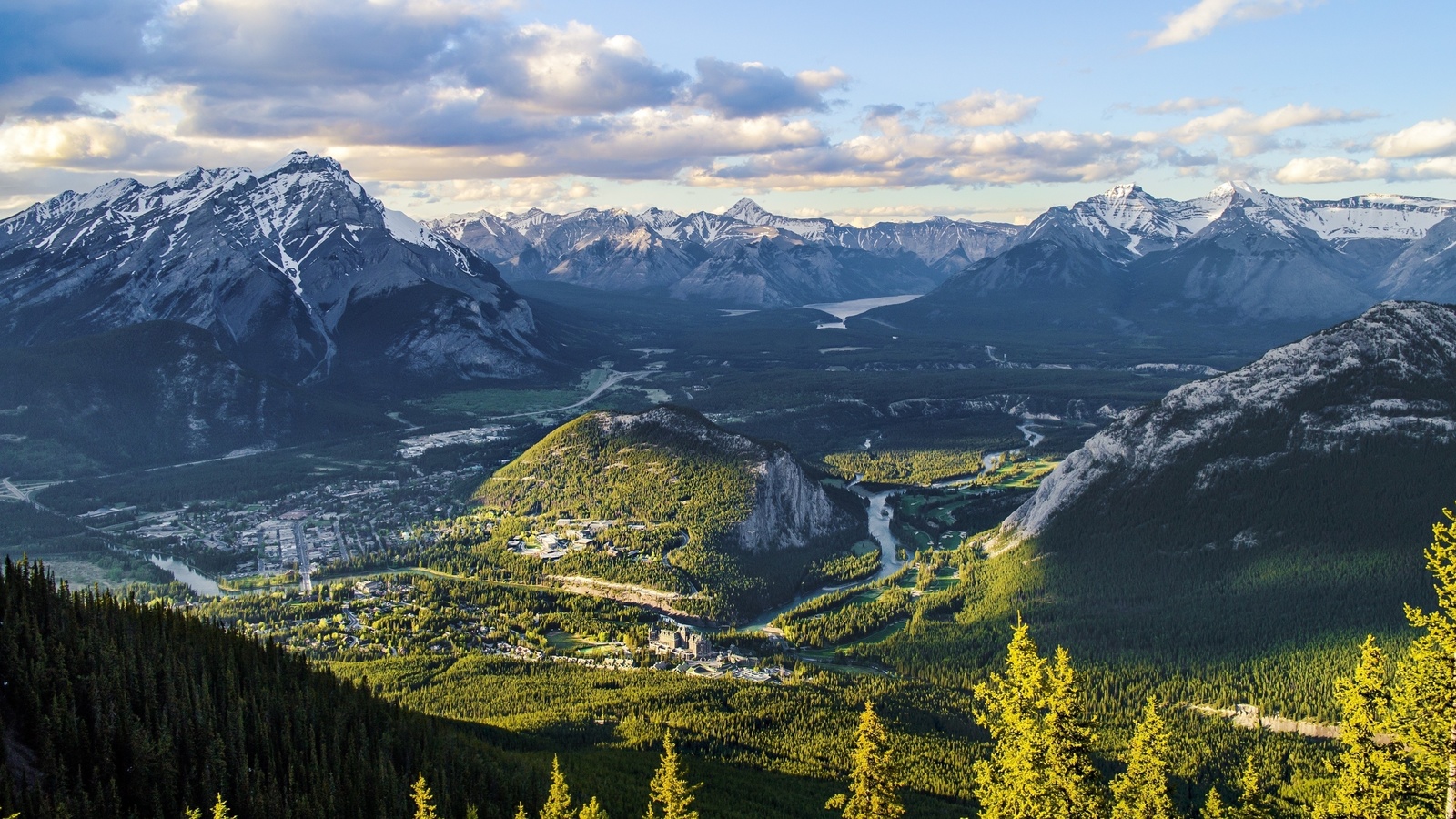 landscapes, alberta, mountains, nature, 