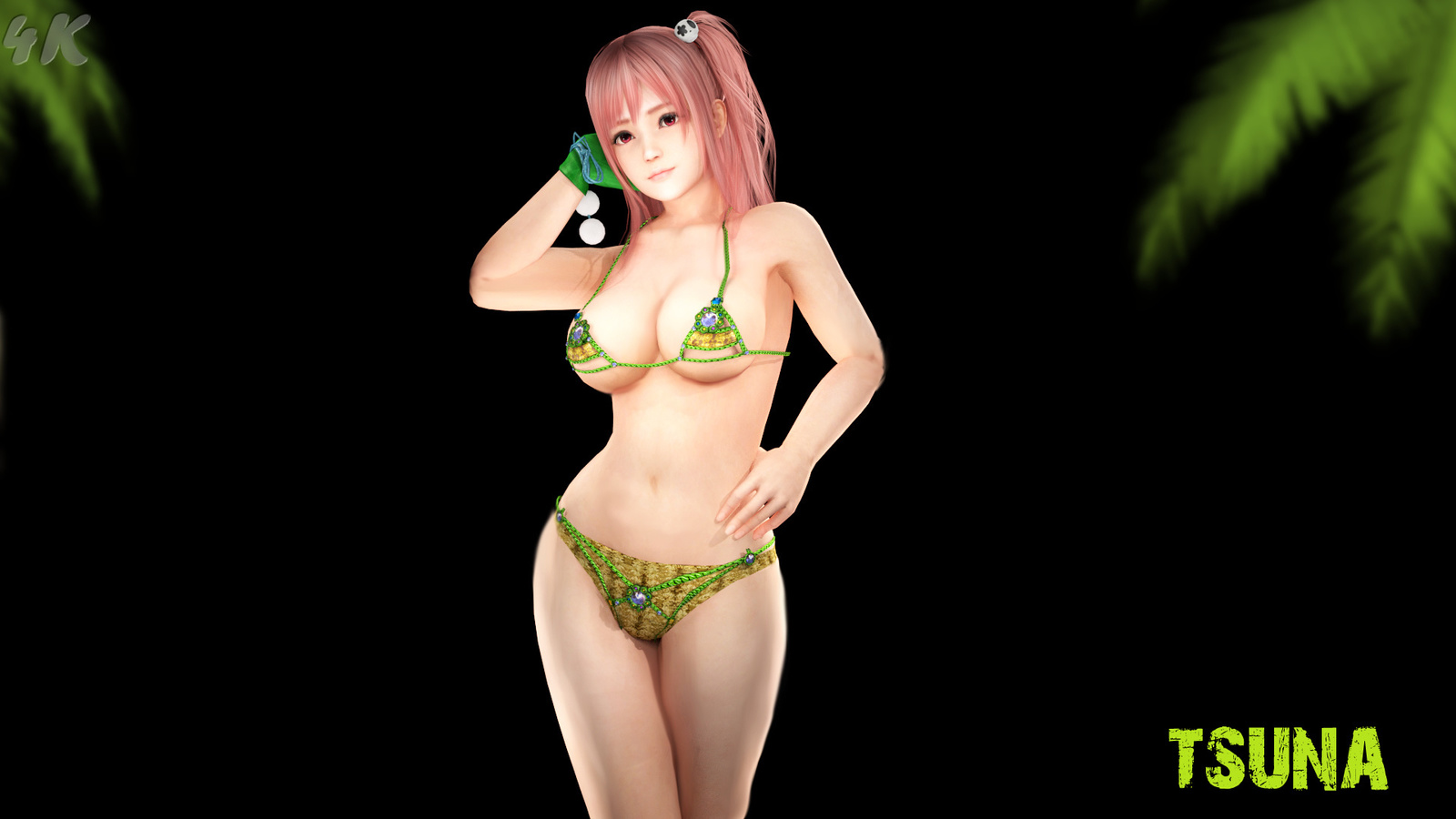 honoka, dead or alive, doa, sexy, 3d, 