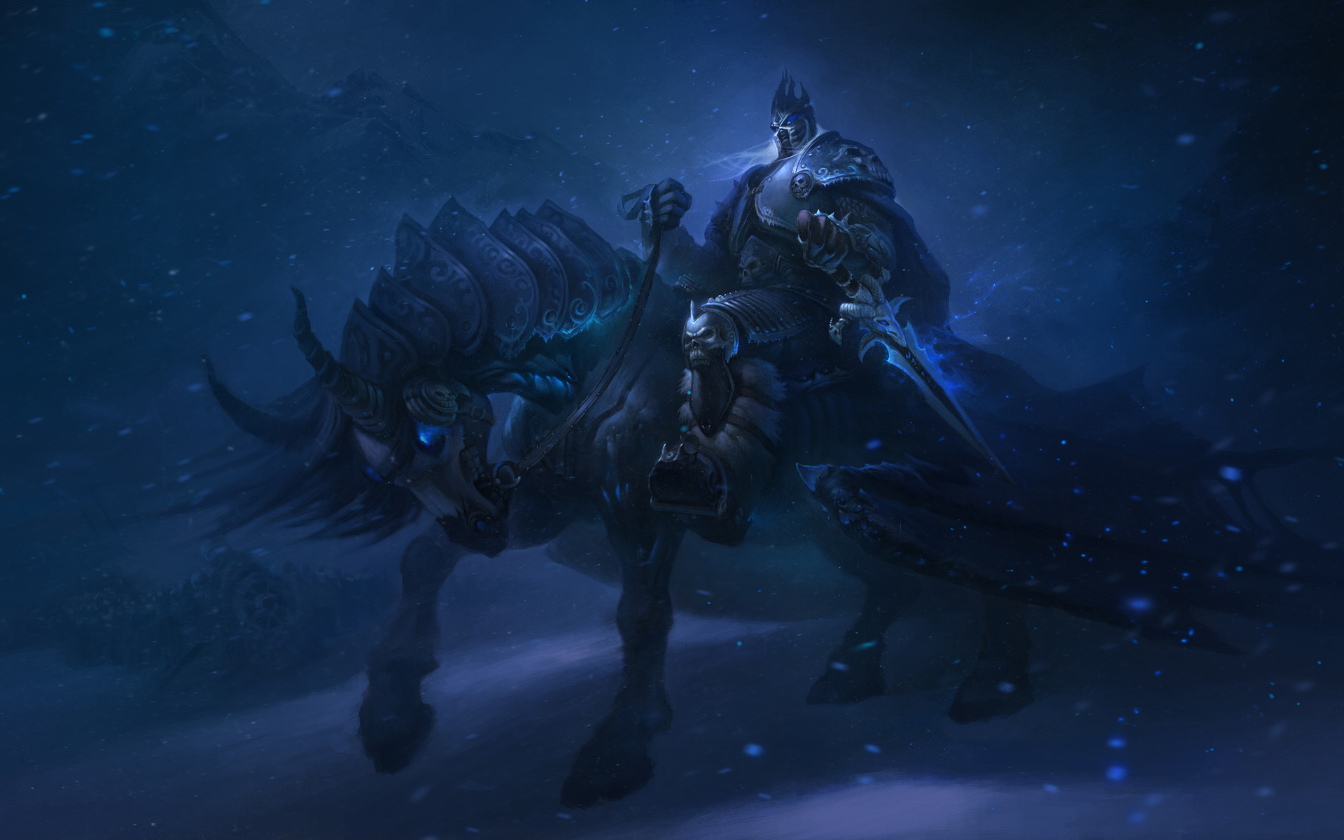 arthas, by, timens watching, digital art, wow, world of warcraft