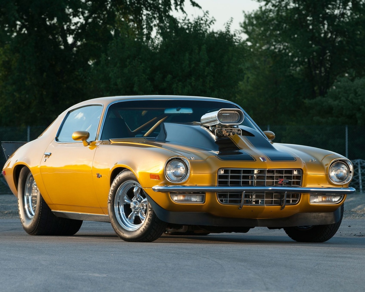 chevrolet camaro, z28 drag pack, 1972