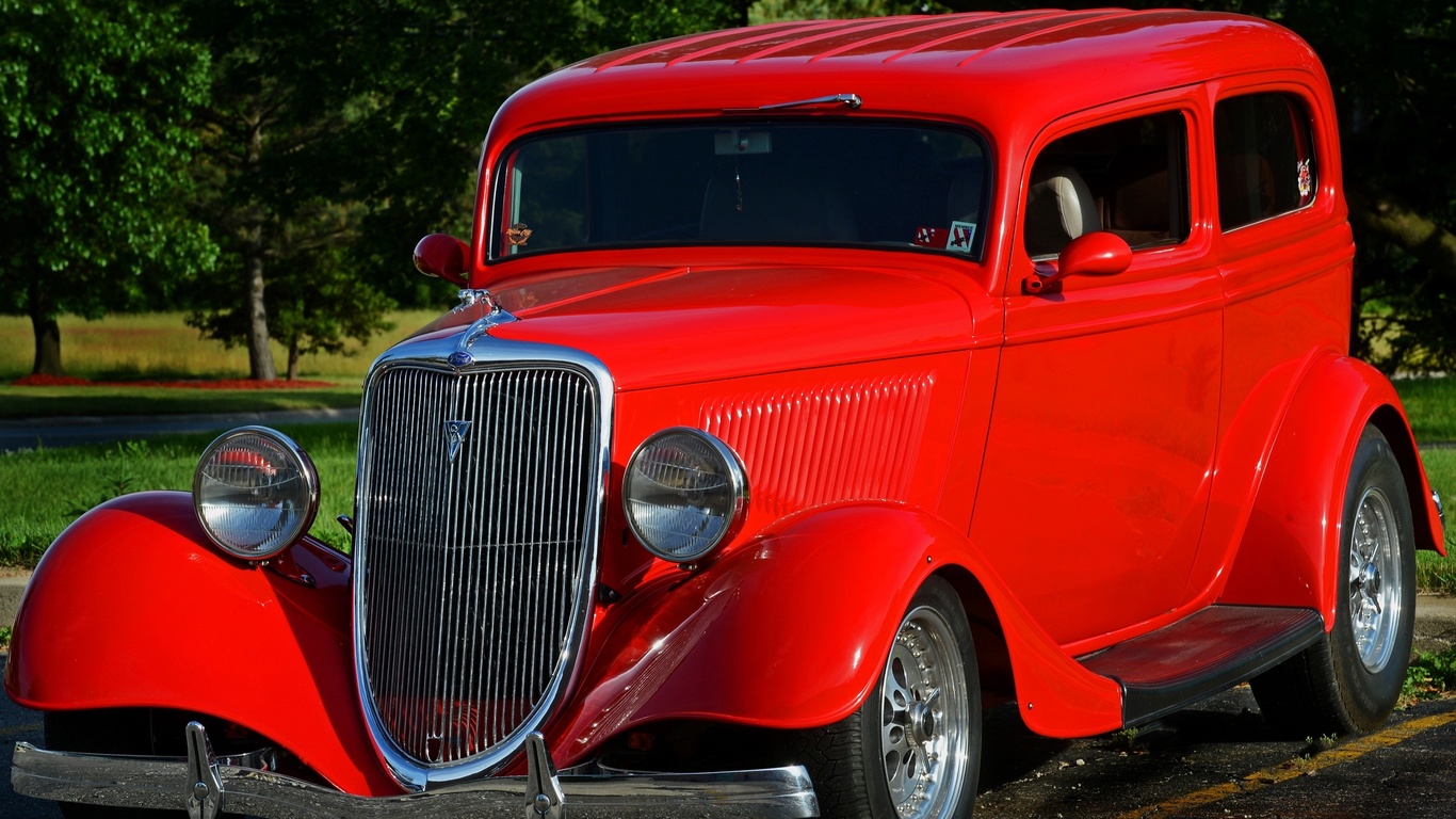 , custom classic car, ford, hotrod