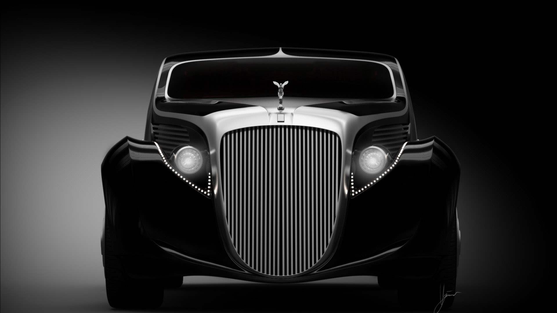 Обои на айфон rolls royce