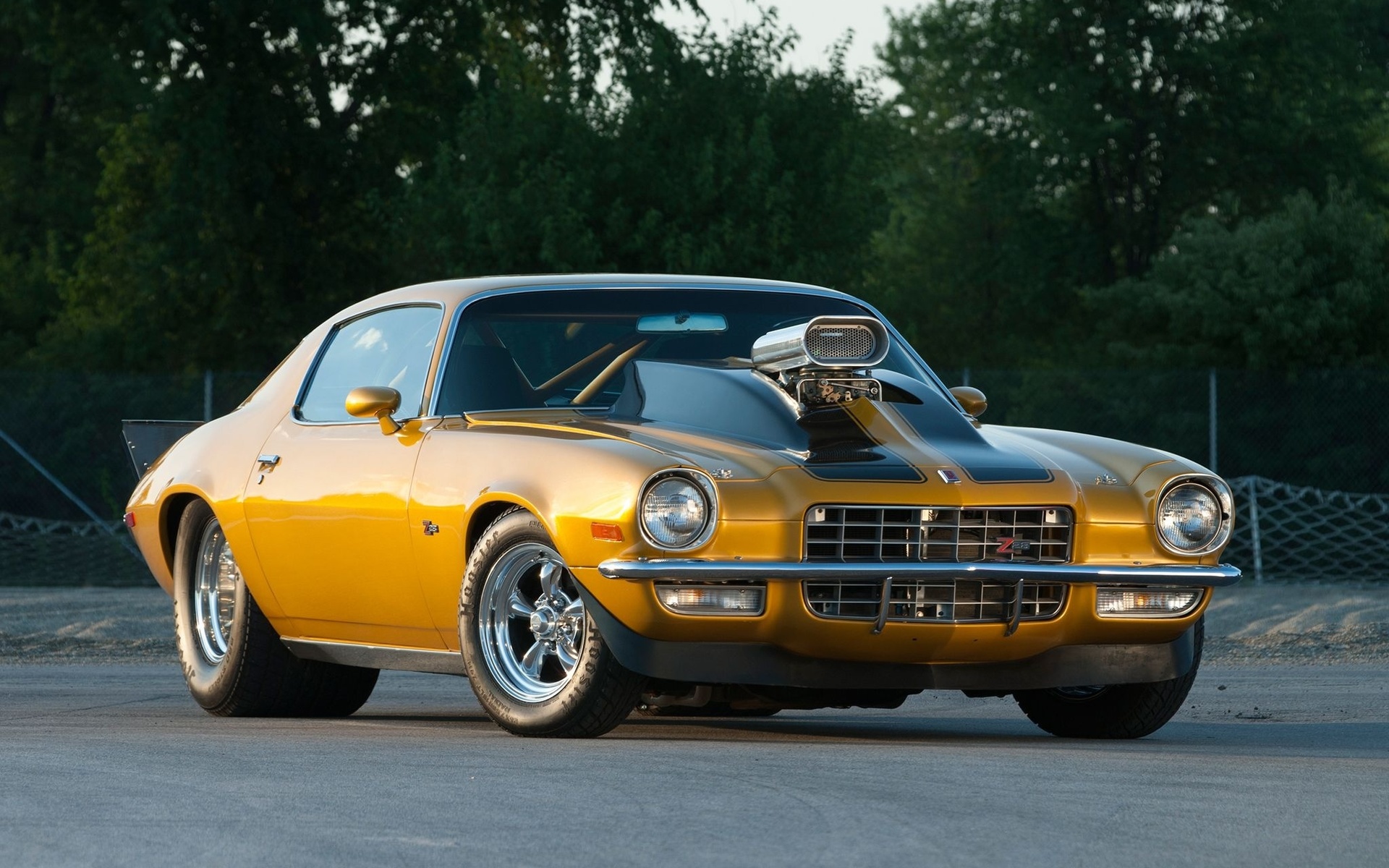 chevrolet camaro, z28 drag pack, 1972