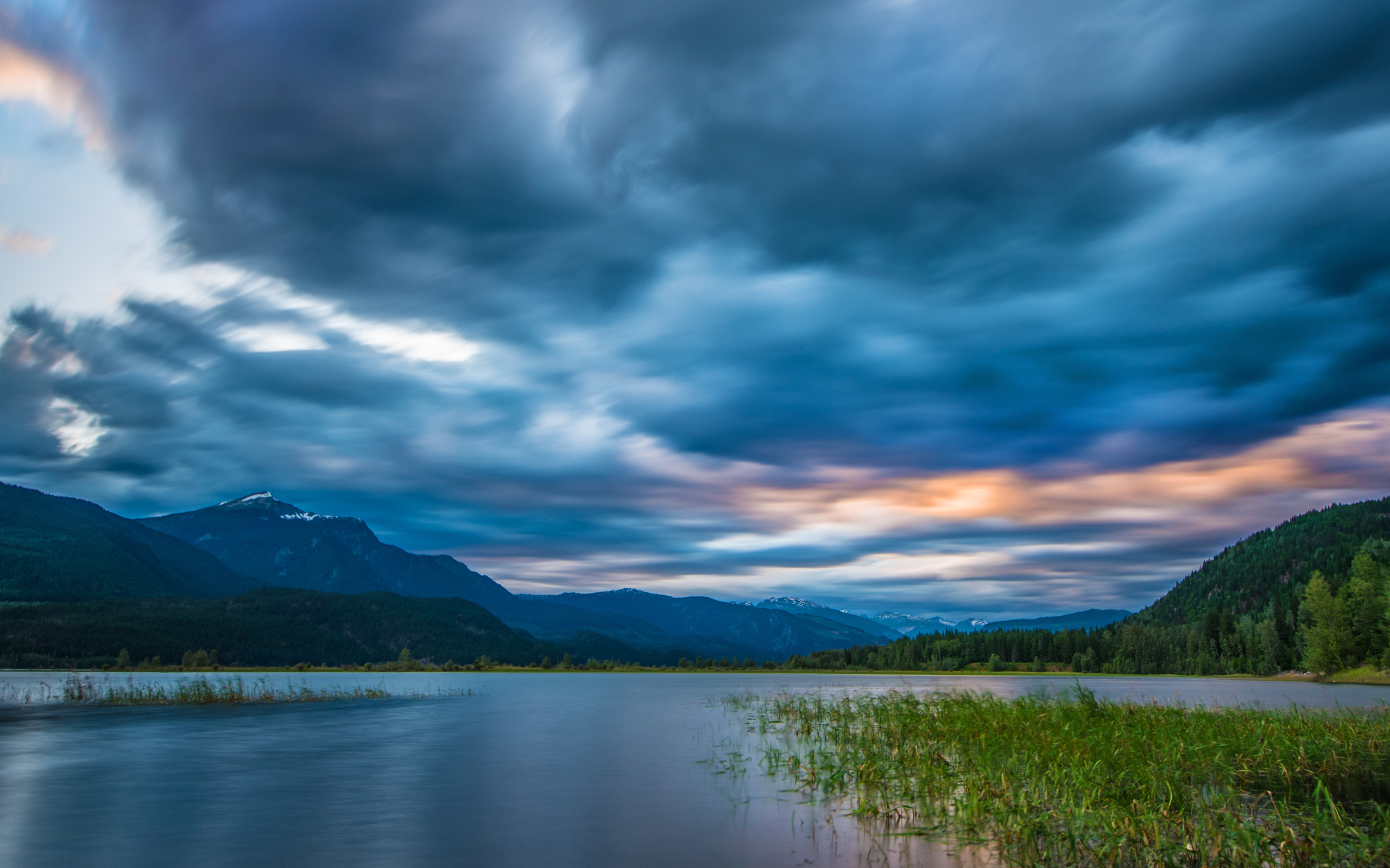 columbia river, rocky mountains, british columbia, canada, columbia river, the rockies