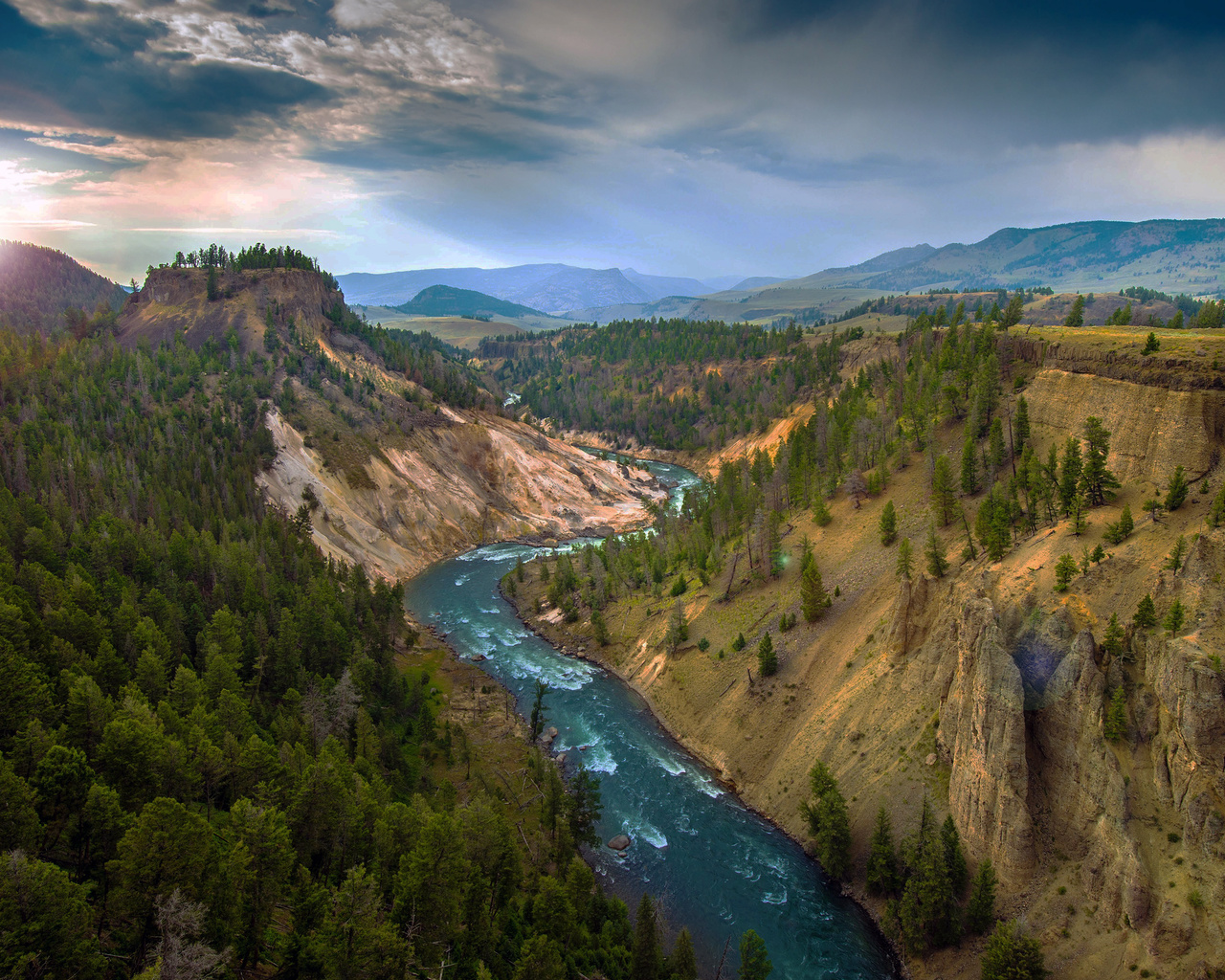 grand canyon of the yellowstone, , 