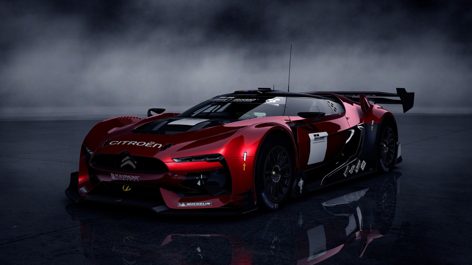 citroen, supercar, red, , 