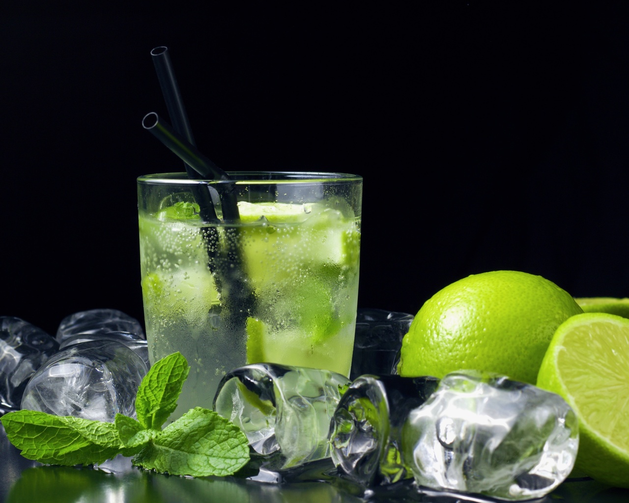 , , , , , mojito, ice, lime, mint, cocktail