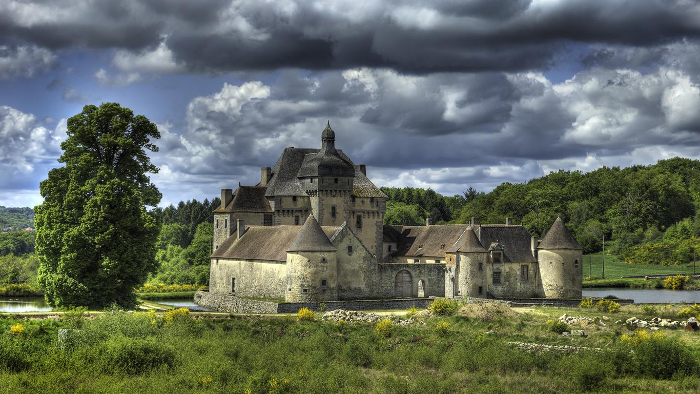 chateau du theret, la sauniere, france, -, , 