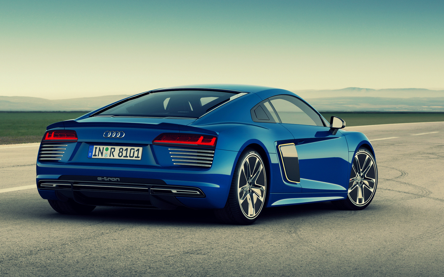 audi r8 e-tron, audi r8, e-tron, audi, r8 e-tron, audi, r8, e-tron, car, auto, blue, style, asphalt