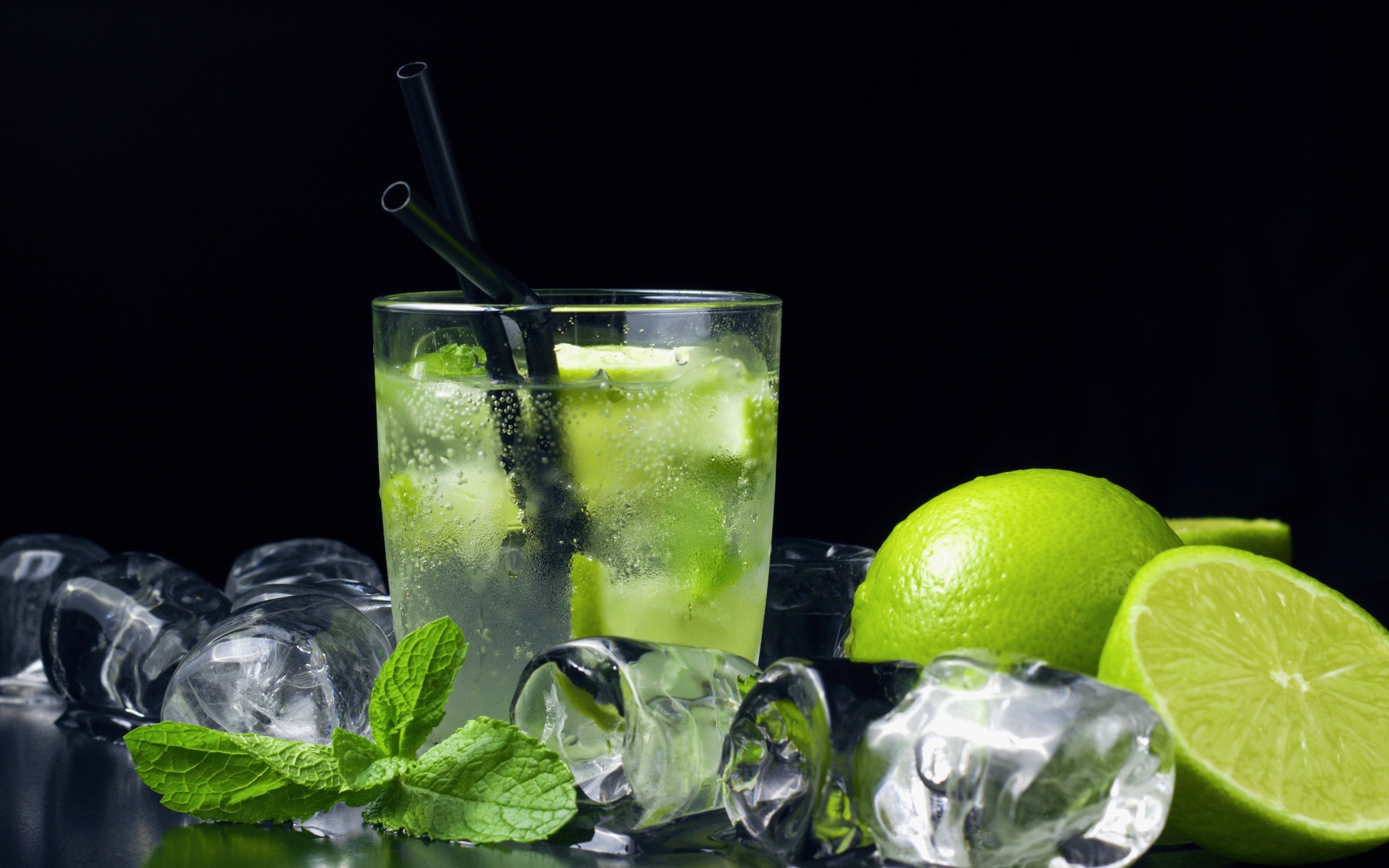 , , , , , mojito, ice, lime, mint, cocktail