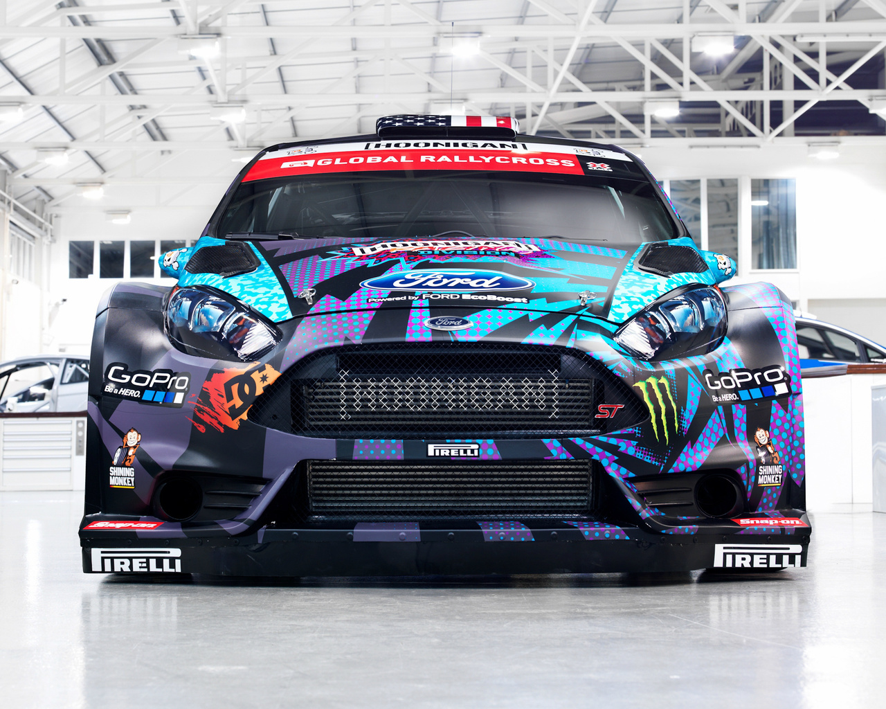 ford, fiesta, st, rx43, , race, car, 