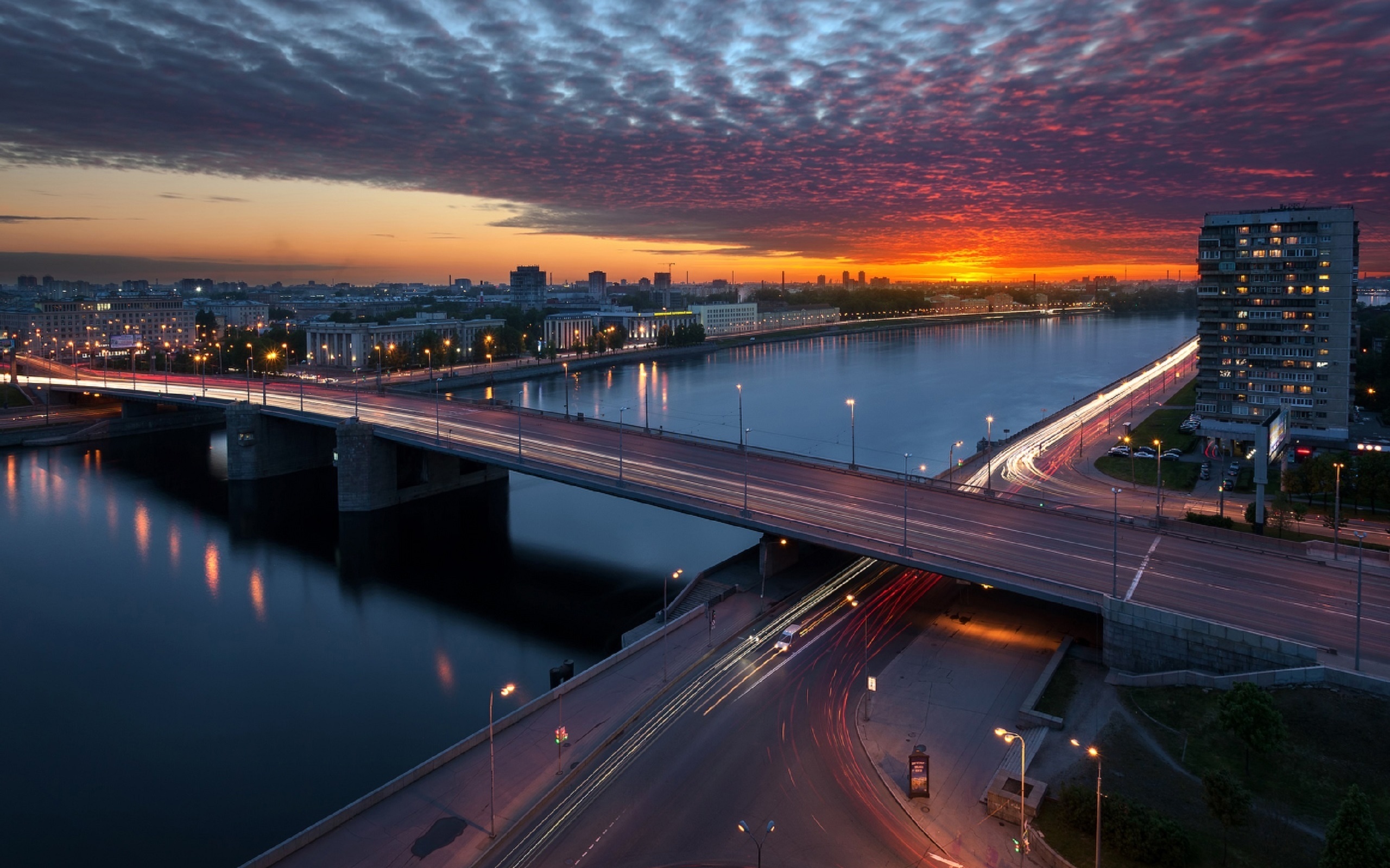 Володарский мост в Санкт-Петербурге набережная