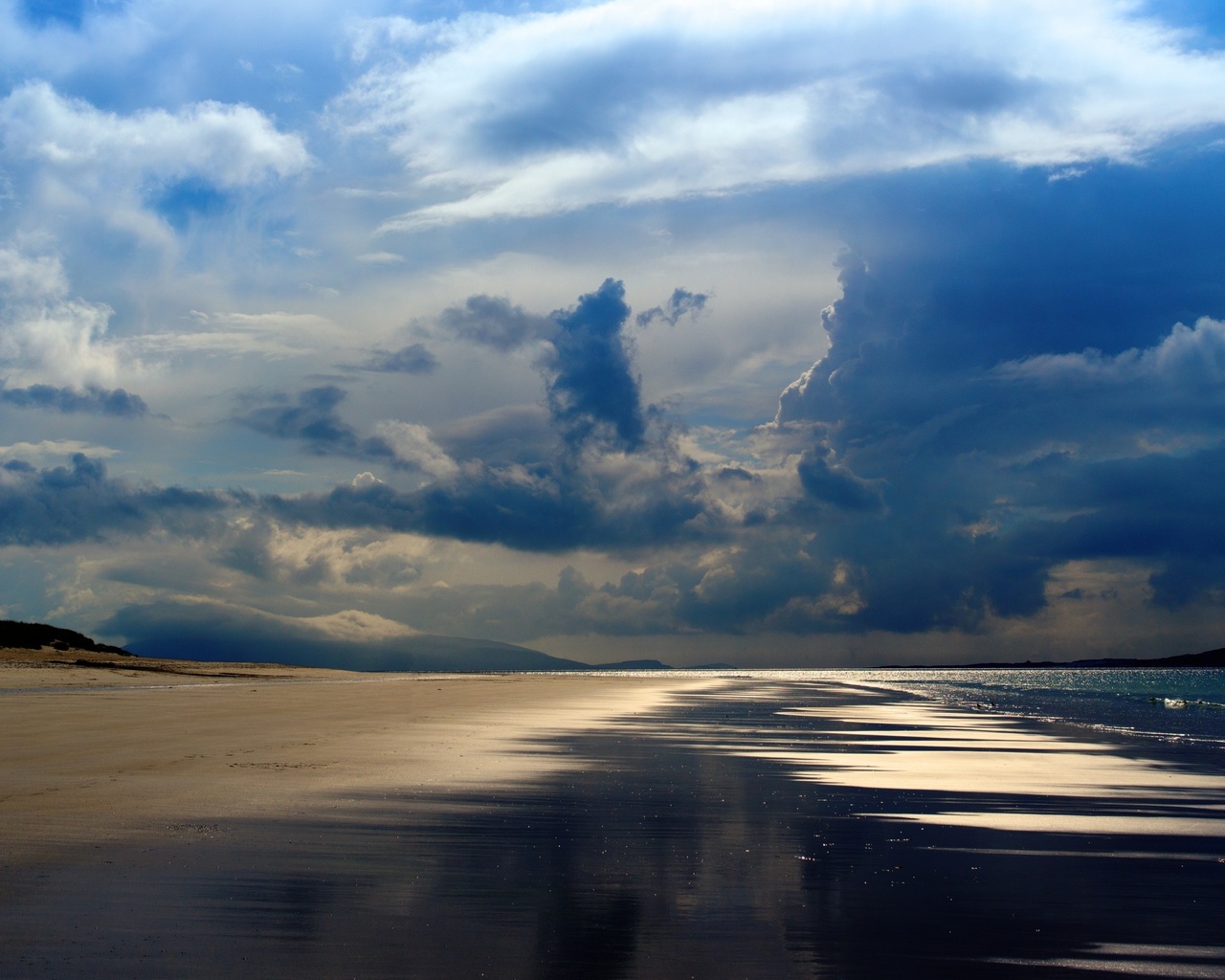 sea, pacific, ocean, mountains, evening, clouds, sky, beach, reflection, nature, landscape, photography, ,  , , ,  , , , 