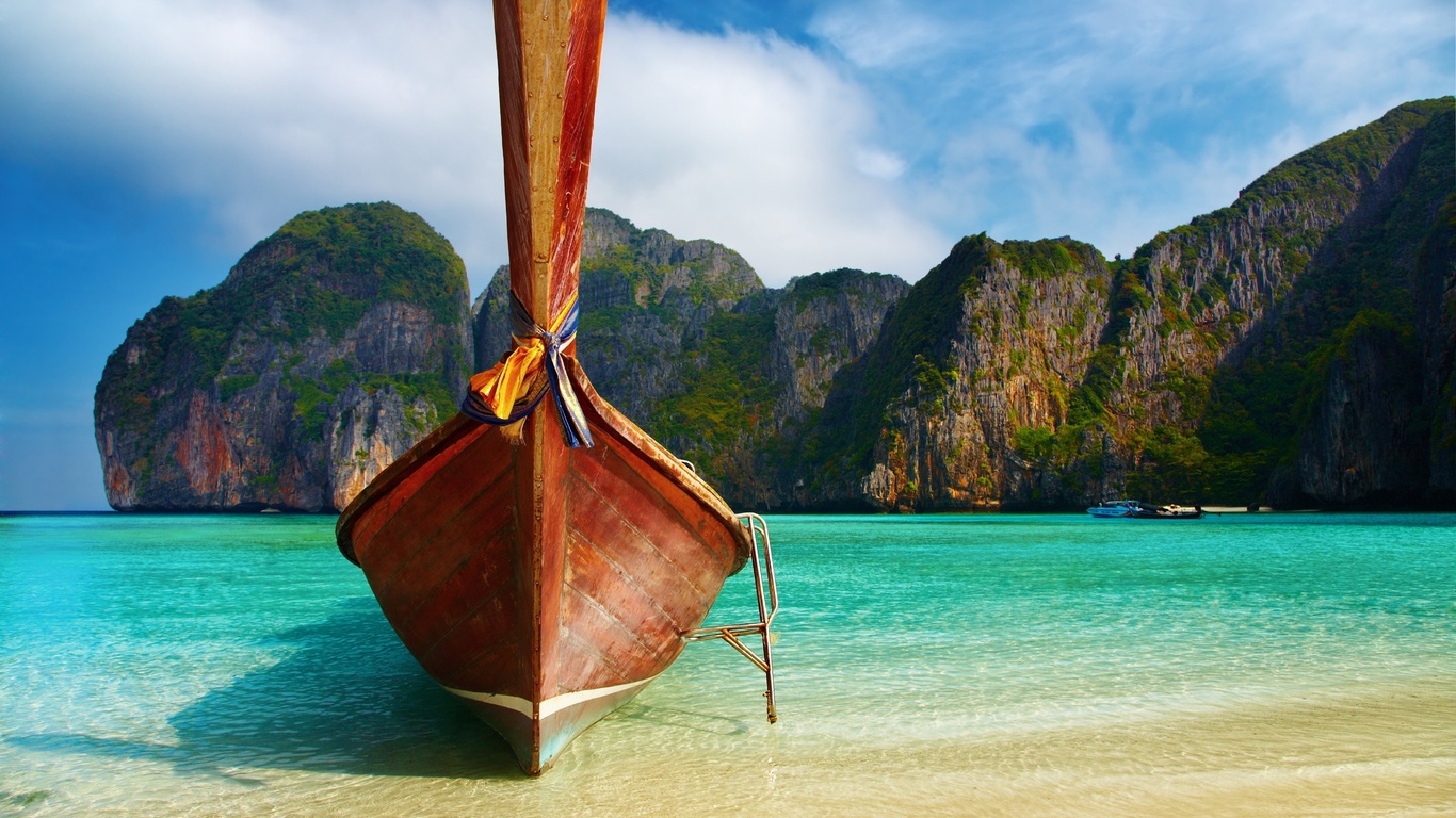 beach, boat, rock, , 