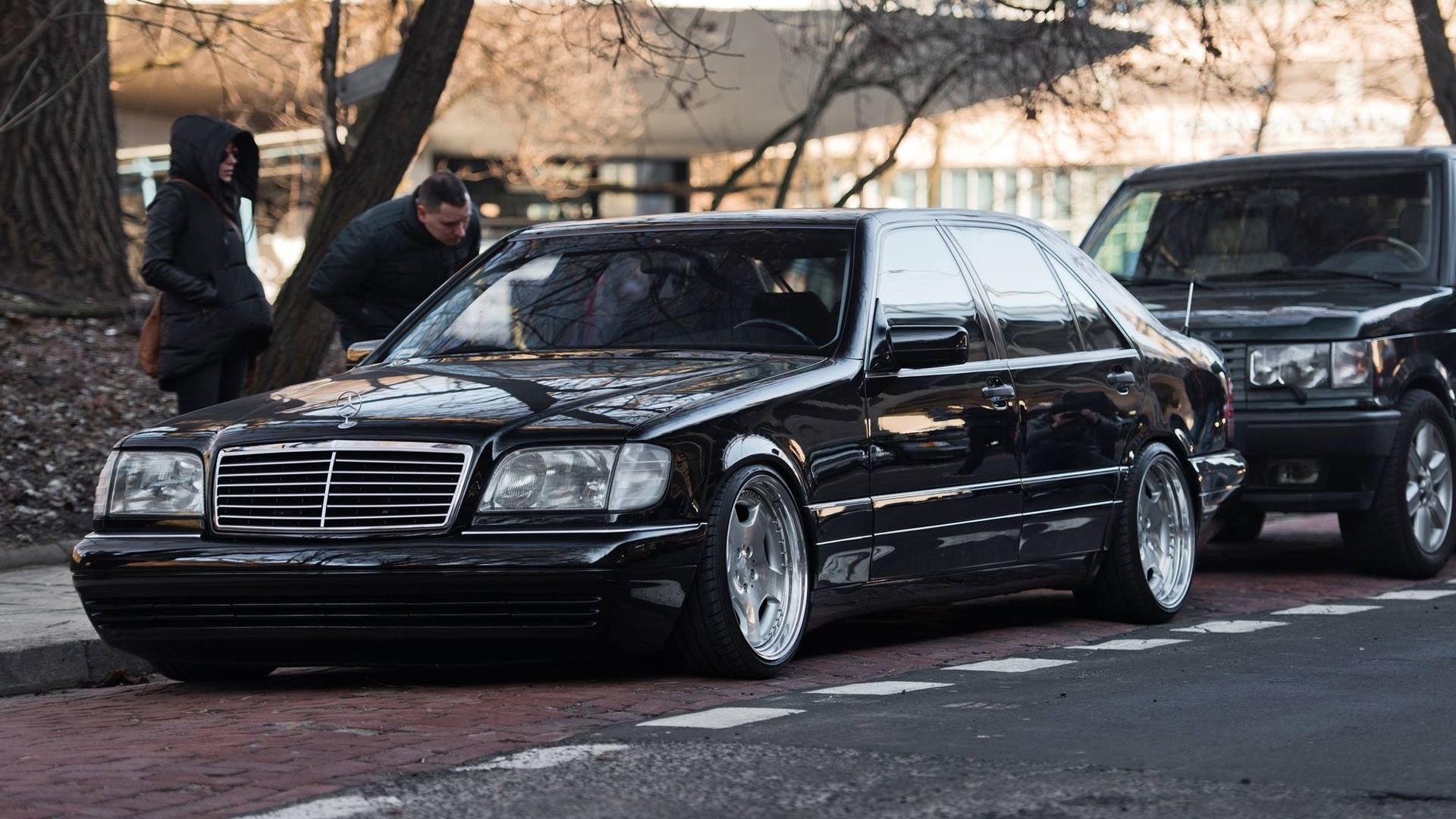 mercedes, stance, s-classe, w140, black, , , , 