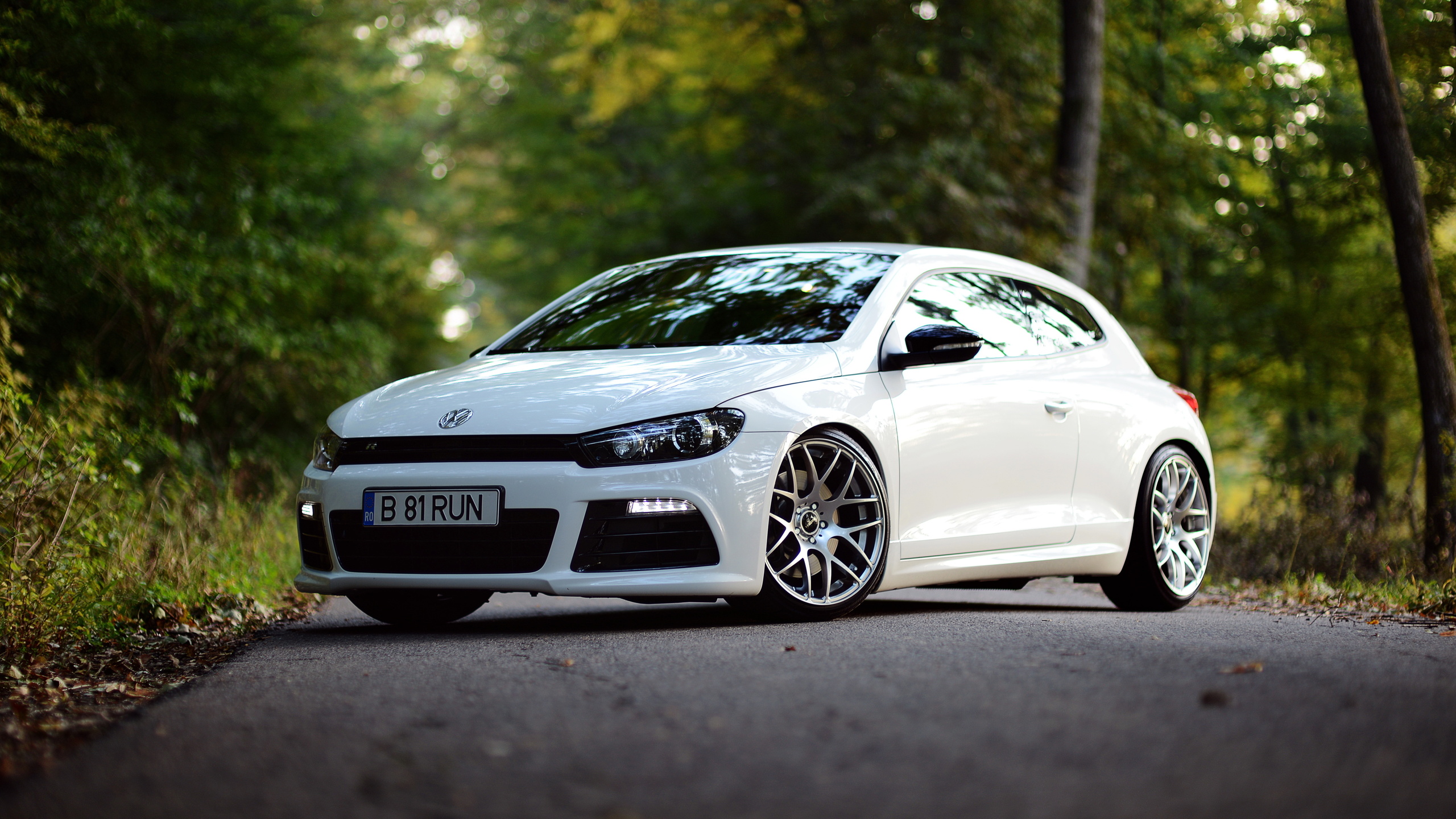 volkswagen, scirocco, r, white