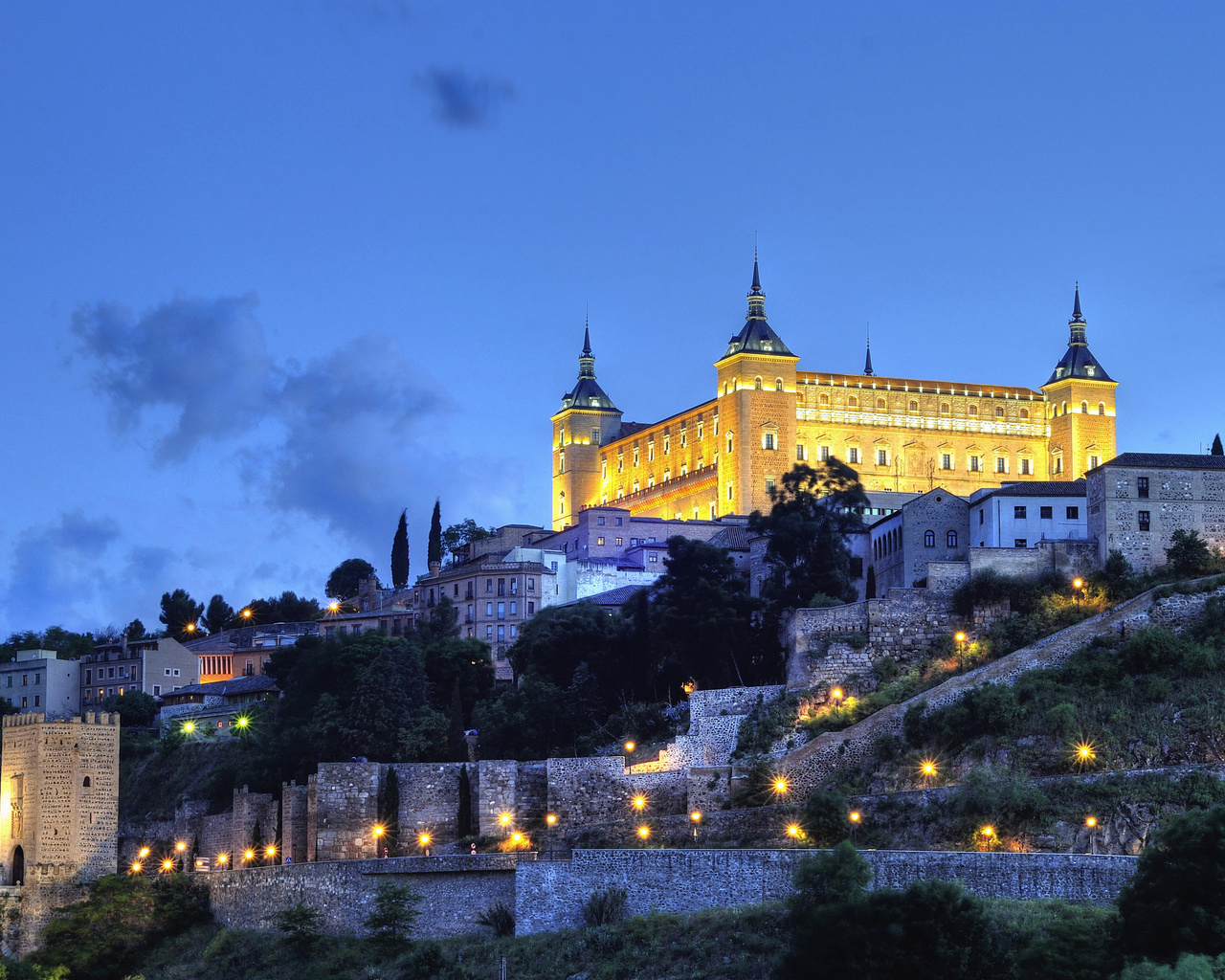 , , , hdr, , , alcazar, toledo, 