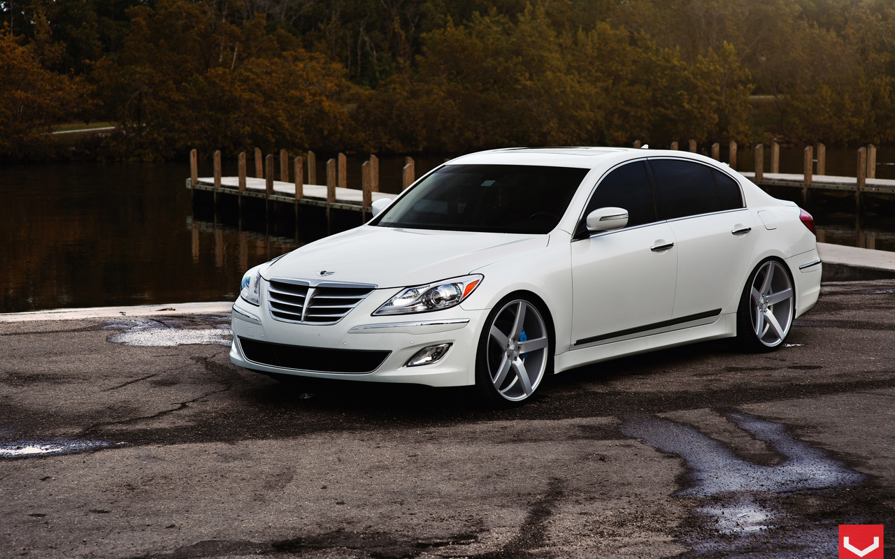 hyundai, , genesis, vossen, wheels